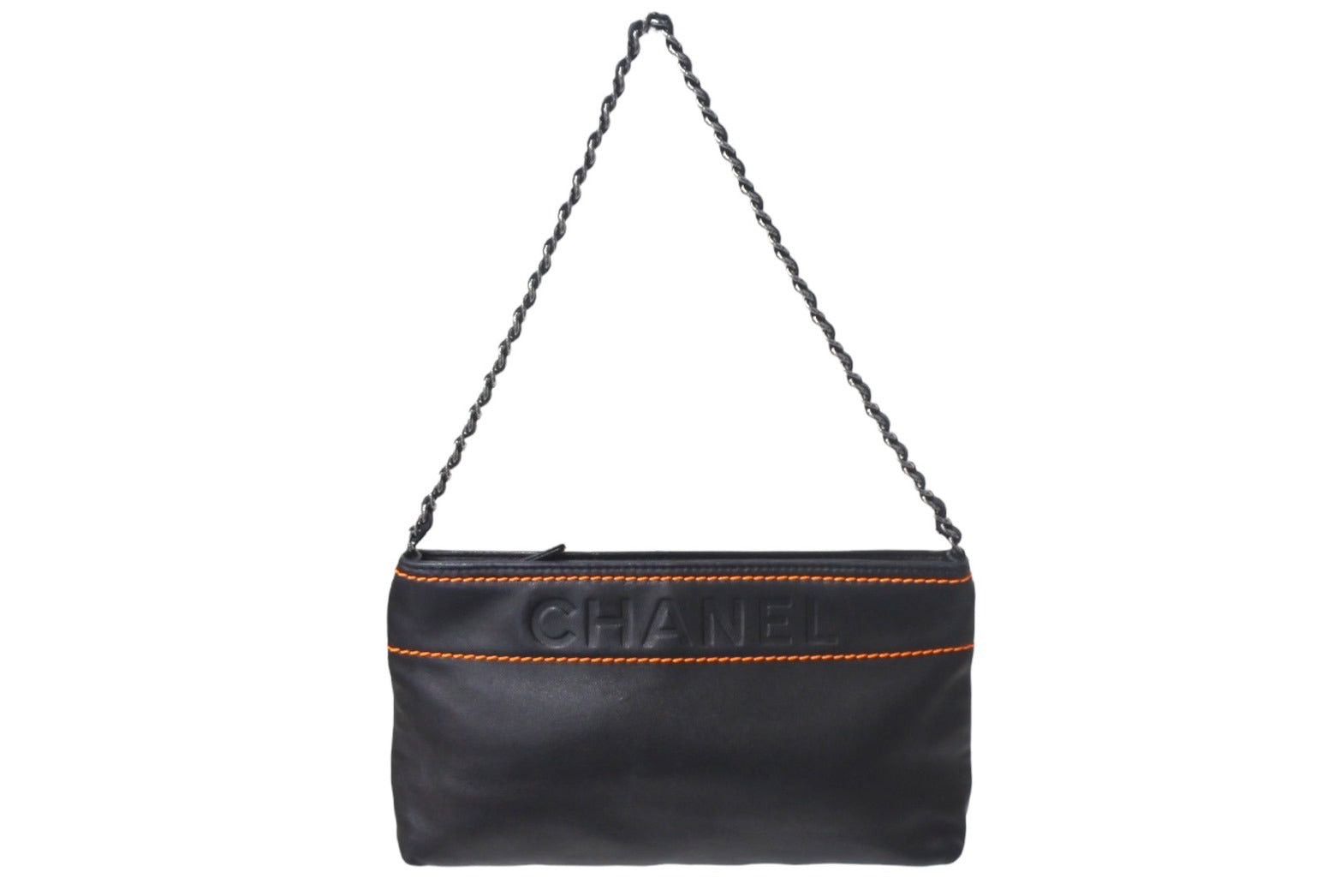 Chanel Wild Stitch Mini Chain Shoulder Bag in Black, Men's
