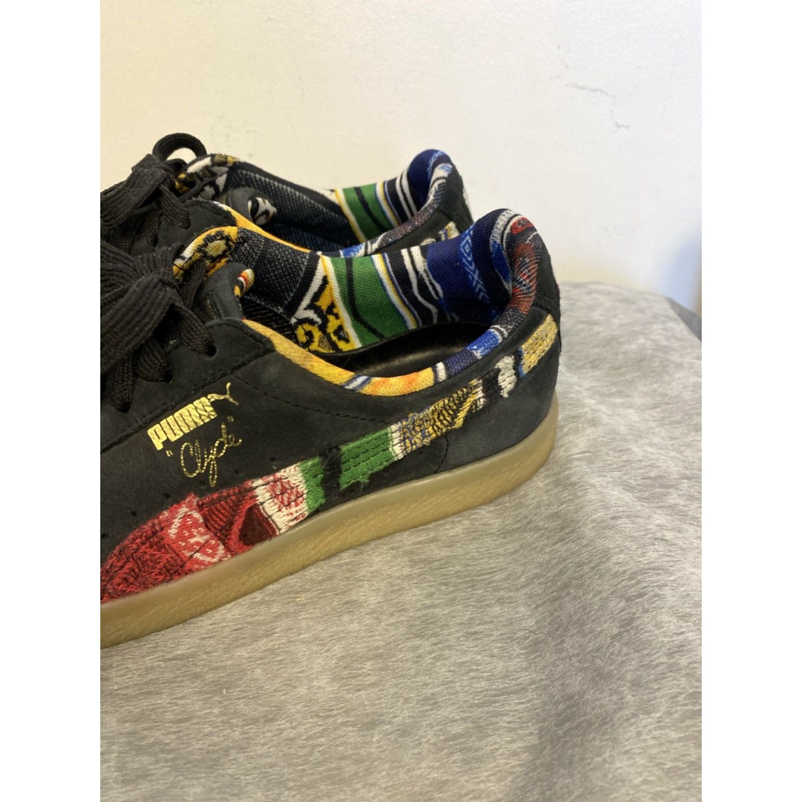 Puma PUMA Clyde FS x Coogi Sneaker Men 8 Black 2017 Size US 7 / EU 40 - 4 Thumbnail