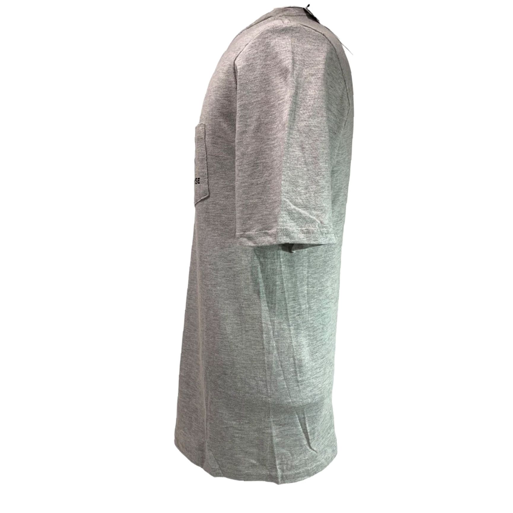 Converse Converse T-Shirt Small Mens Gray Heathered Single Pocket Standard Fit Shirt S Mens, Gray, Heathered, Pocket, Standard Fit Size US S / EU 44-46 / 1 - 4 Thumbnail