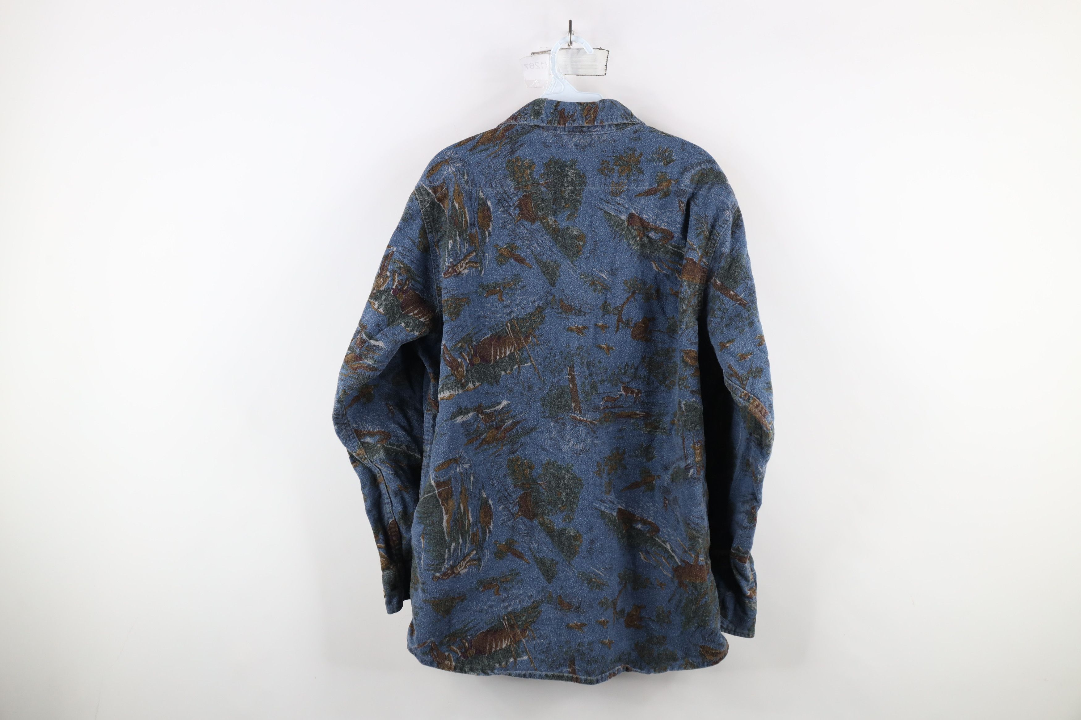 Vintage Vintage 90s Streetwear Button Shirt USA Mens Button Shirt Size US L / EU 52-54 / 3 - 10 Thumbnail