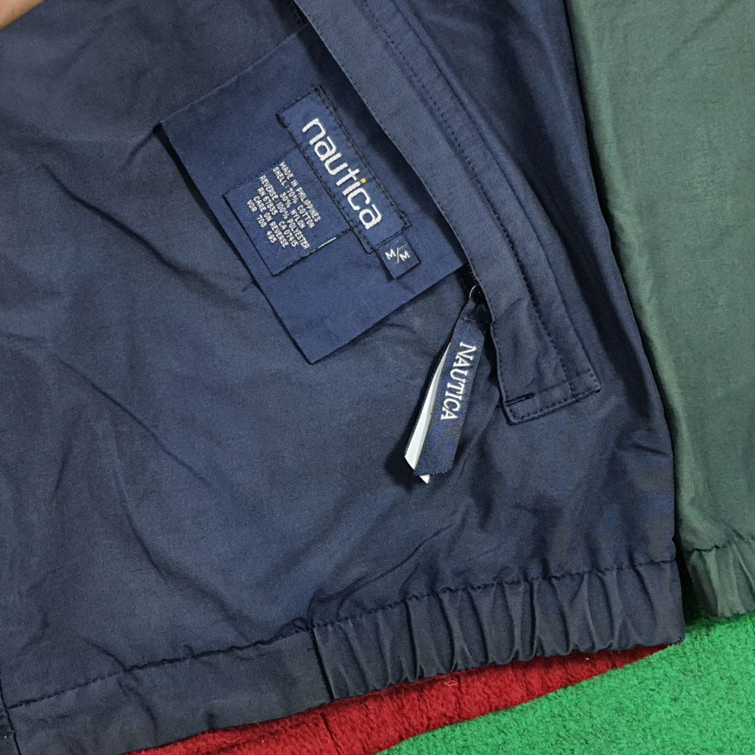 Nautica Vintage NAUTICA Competition Reversible Jacket C308N5 Size US L / EU 52-54 / 3 - 4 Thumbnail