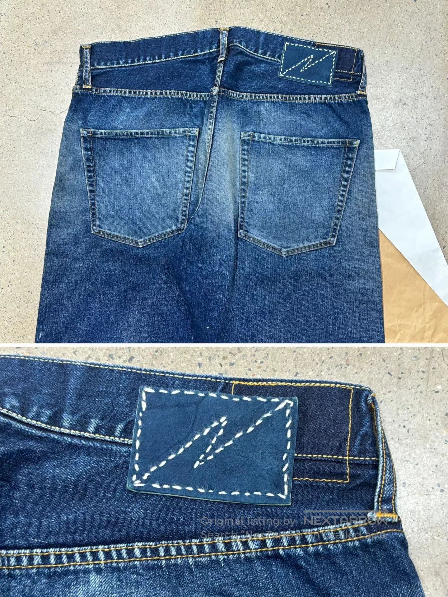 Visvim Visvim Dry18 Social Sculpture 01.2 Denim Pants. Size US 44 / EU 60 - 8 Thumbnail