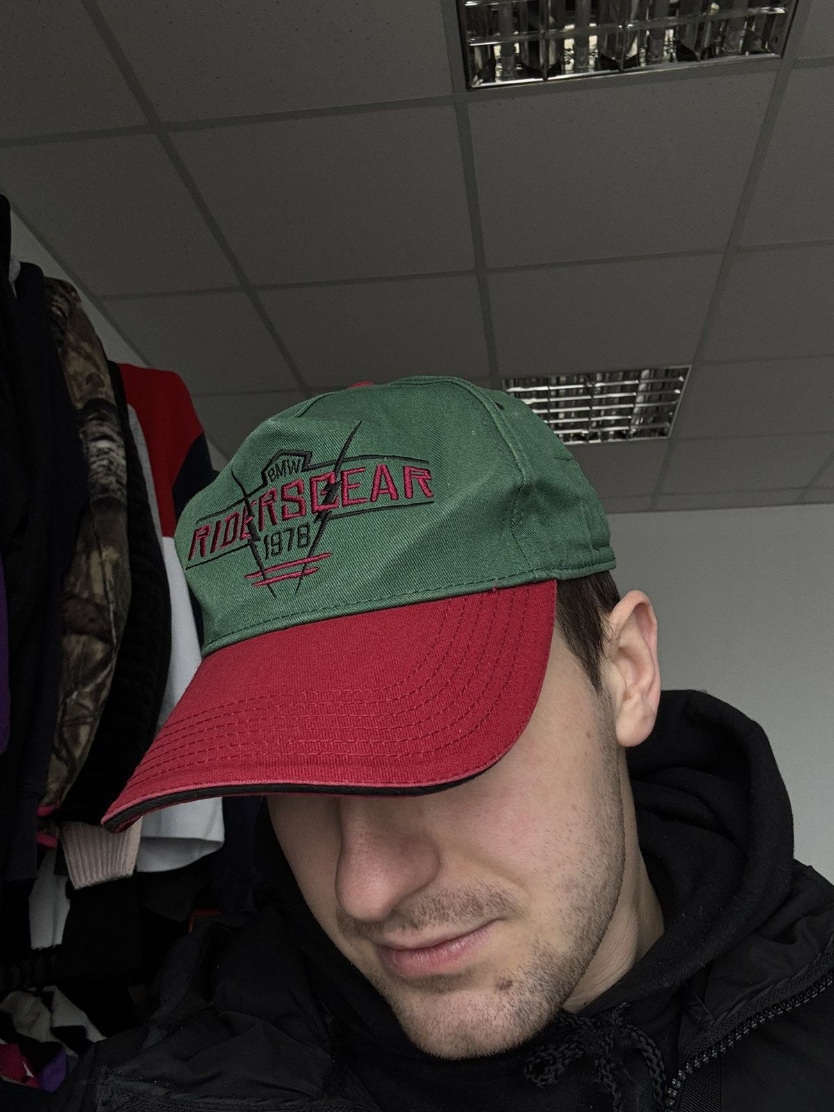 BMW × Vintage BMW Riders gear vintage green cap Motors Racing Size ONE SIZE - 5 Thumbnail