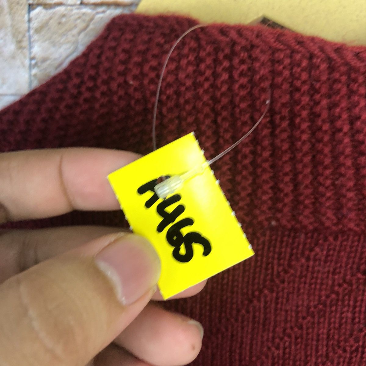 Homespun Knitwear Japanese Brand Red Cardigan knitwear vintage #A465 Size US L / EU 52-54 / 3 - 9 Thumbnail