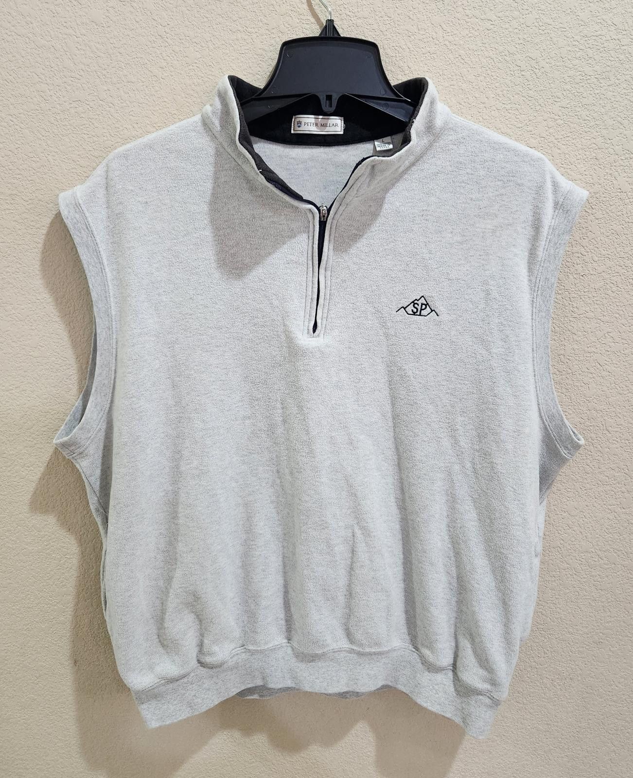 Peter Millar Peter Millar Crown Comfort Men’s Large 1/4 Zip Golf Vest Size US L / EU 52-54 / 3 - 2 Thumbnail