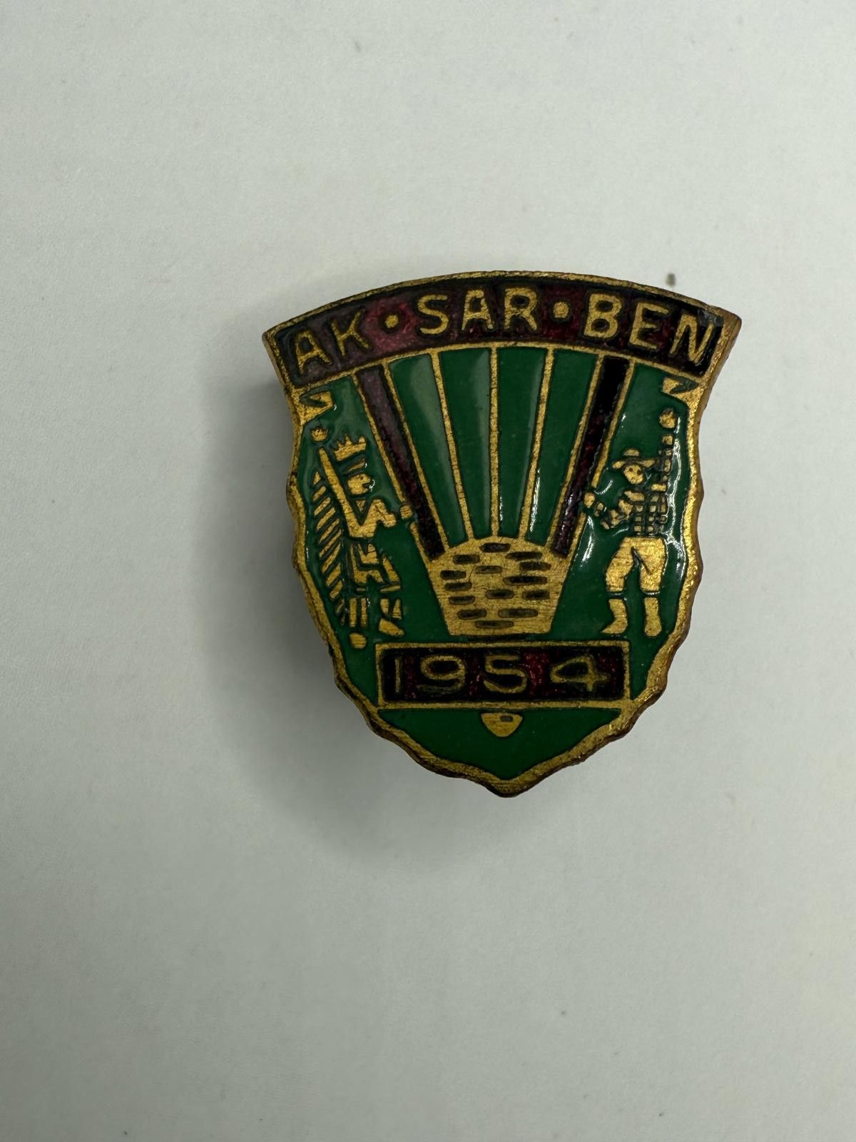 Other 1954 AK SAR BEN Collector's Pin Tiny Time Traveler! Size ONE SIZE - 1 Thumbnail
