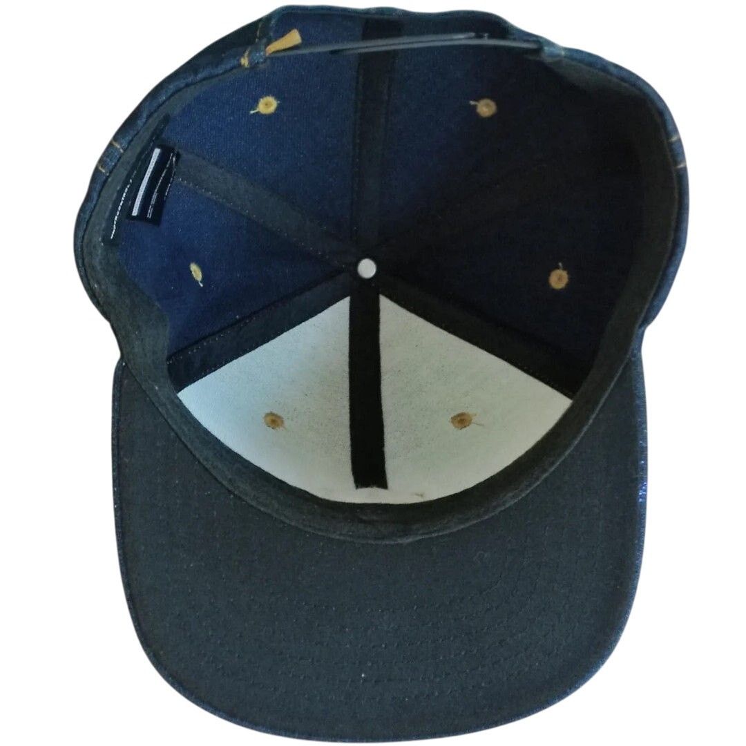 Undercover UDC Undercontrol Raw Denim Snapback Hat Size ONE SIZE - 5 Thumbnail