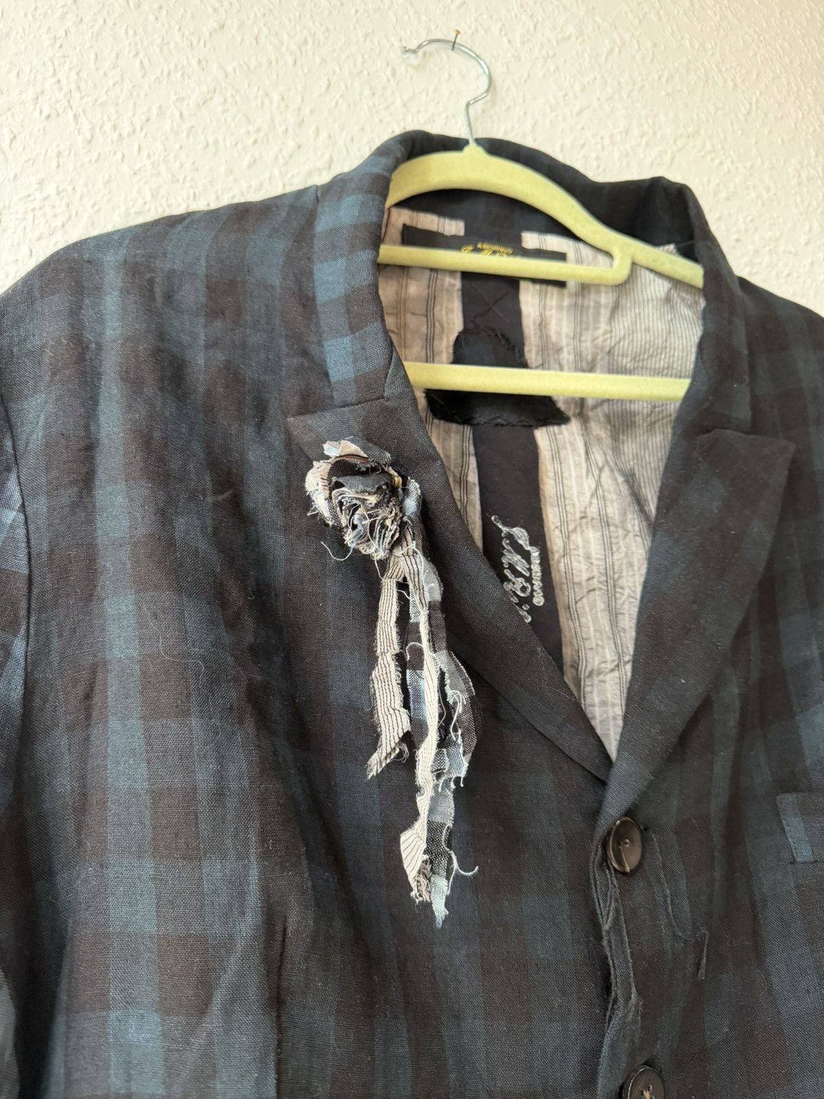 Archivio J.M. Ribot Archivio J. M. Ribot Men's Linen Blazer Size US L / EU 52-54 / 3 - 2 Thumbnail