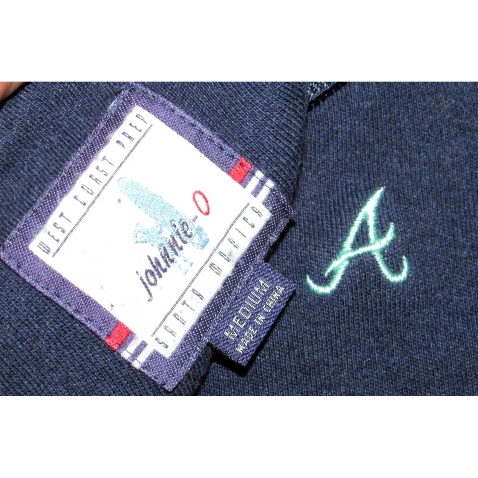 johnnie-O JOHNNIE O Womens Blue Cotton Atlanta Braves Sweater M Shirt? Size M / US 6-8 / IT 42-44 - 4 Thumbnail