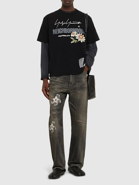 Yohji Yamamoto o1lsvrm0525 / Size 4 / Neighborhood Faded Jeans in Black Size US 36 / EU 52 - 3 Thumbnail