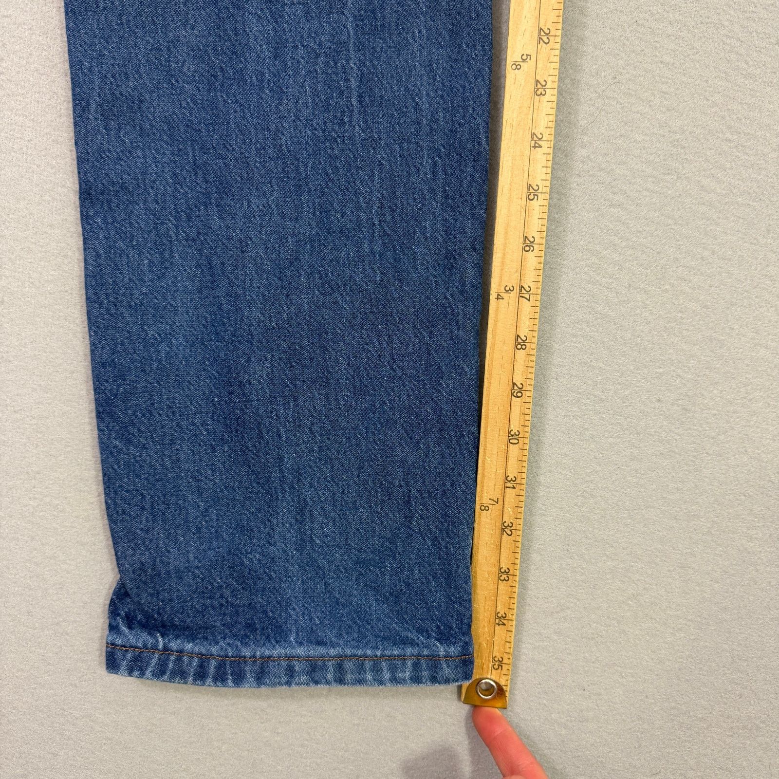 Wrangler Vintage Wrangler Jeans Men's 34x36 Blue 13MWZ Cowboy Cut 90s Size US 34 / EU 50 - 11 Thumbnail