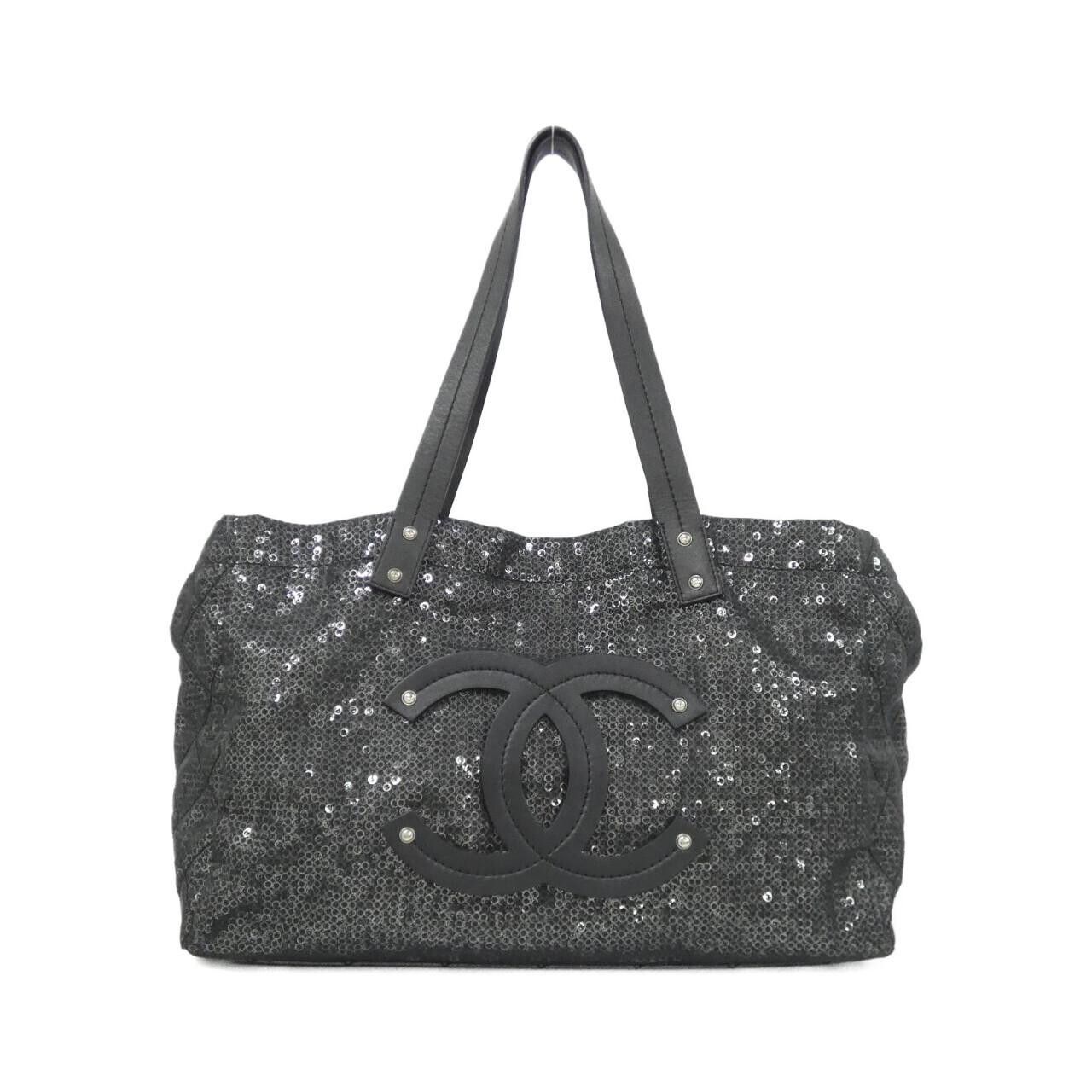 Chanel Chanel Chanel Nylon Mesh Sequin Shoulder Bag Textile Shoulder Bag 46797 DUTY FREE for USA Size ONE SIZE - 1 Thumbnail