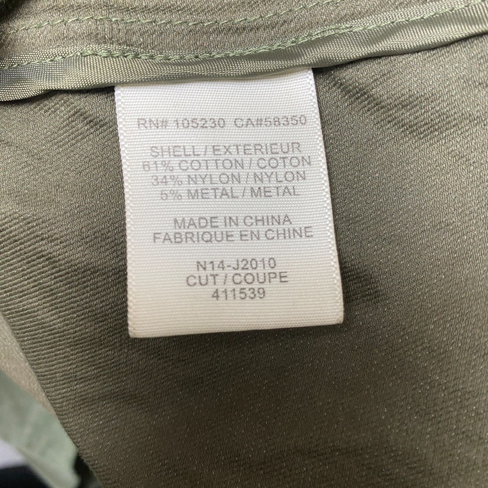 Joie Joie Green Vera Jane Anorak Utility Zip Front Jacket Size S / US 4 / IT 40 - 6 Thumbnail