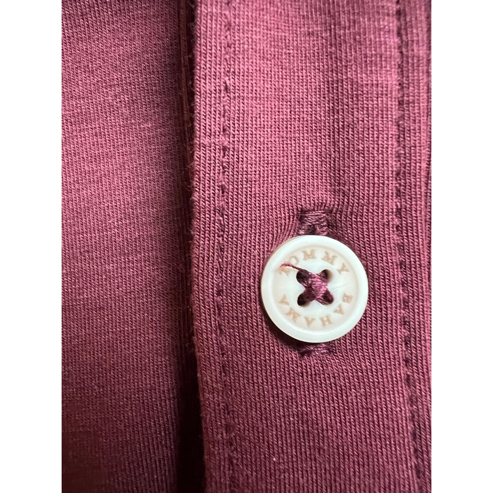 Tommy Bahama Tommy Bahama Long Sleeve Polo Shirt Burgundy Men's Large Size US L / EU 52-54 / 3 - 7 Thumbnail