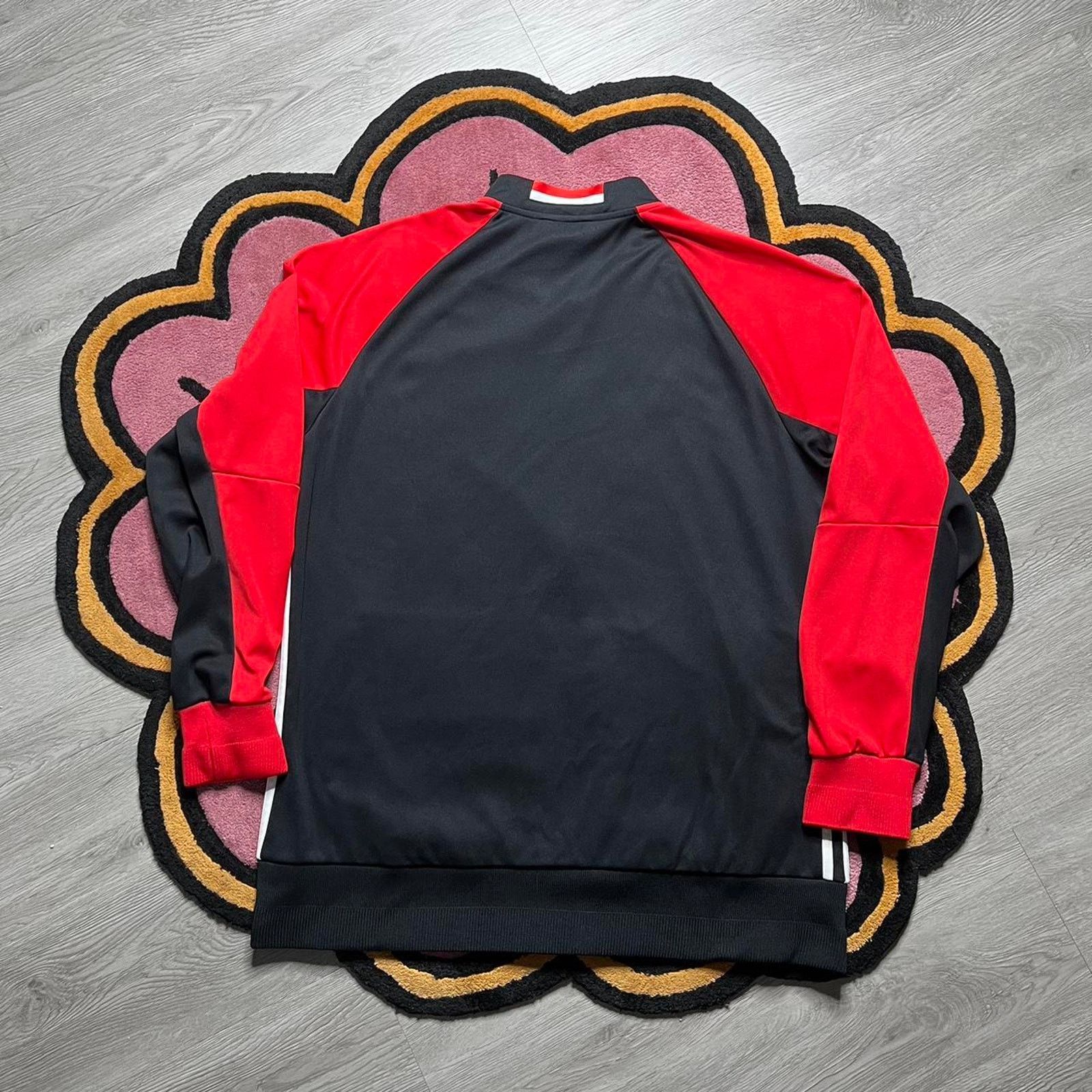 Adidas Adidas 2015 DC United Full Zip Track Jacket Size XL Black Size US XL / EU 56 / 4 - 8 Thumbnail