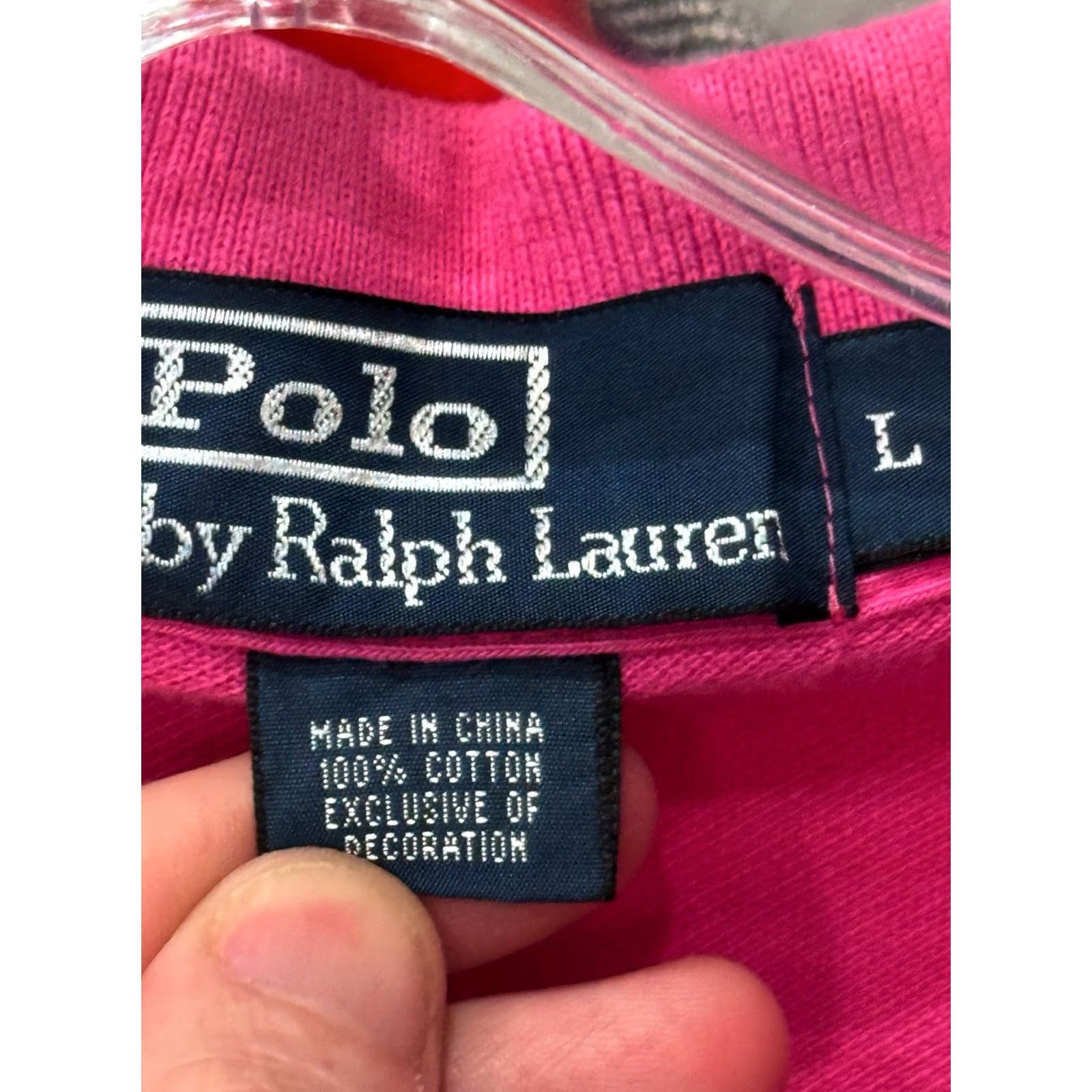Polo Ralph Lauren Polo Ralph Lauren Polo Shirt L Mens Pink Orange Pony POLO SHIRT Large L Size US L / EU 52-54 / 3 - 6 Thumbnail