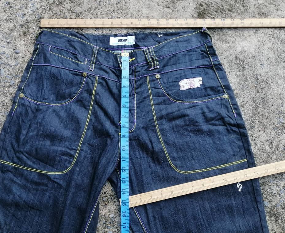 Other Songs Of Freedom Nice Design Denim Jeans Size US 36 / EU 52 - 5 Thumbnail