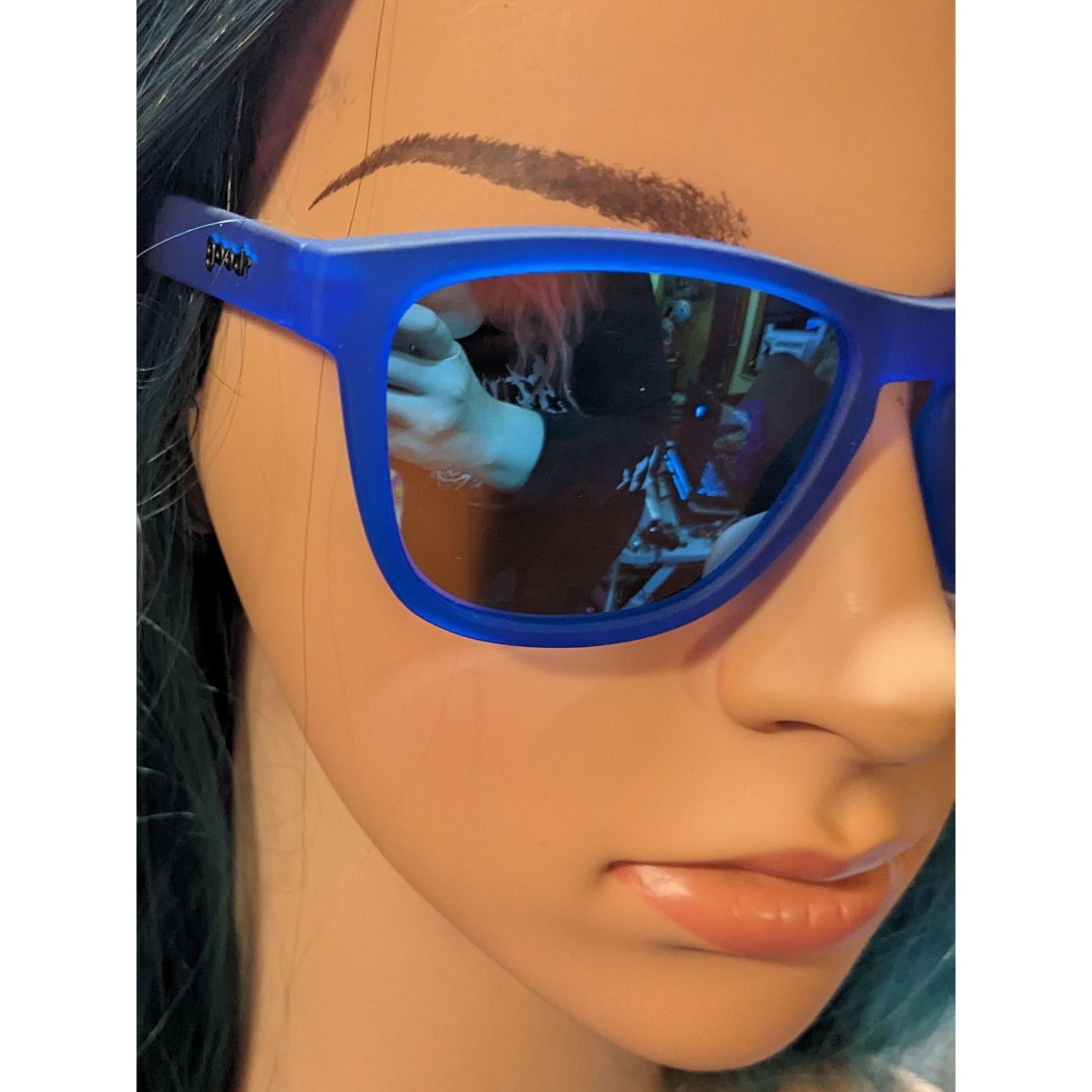 Other GoodR Falkor's Fever Dream Blue Mirror Sunglasses Size ONE SIZE - 9 Thumbnail