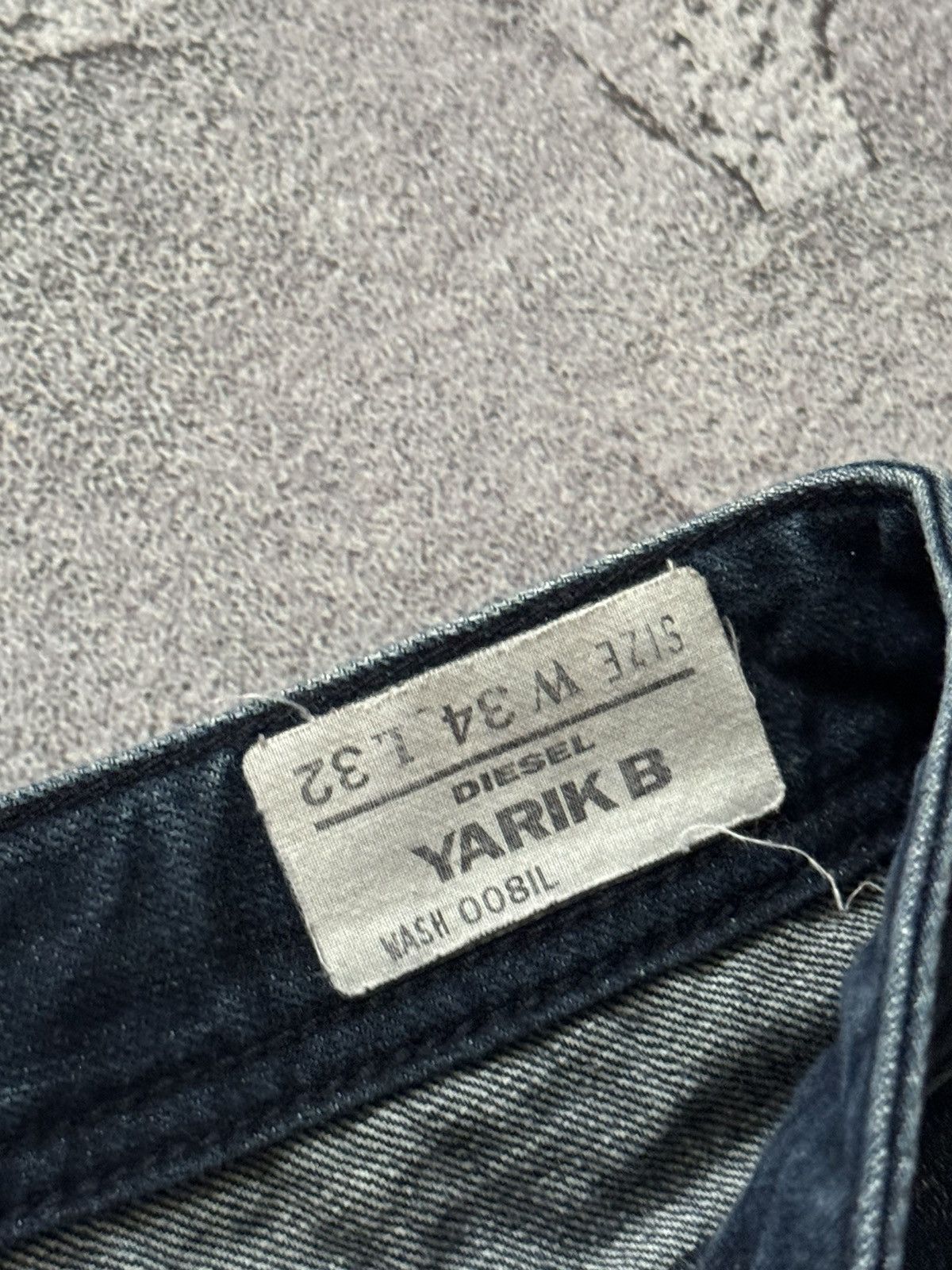 Diesel Diesel 34/32 Yarik B wash 008IL blue denim pant trouser Jean Size US 34 / EU 50 - 13 Thumbnail