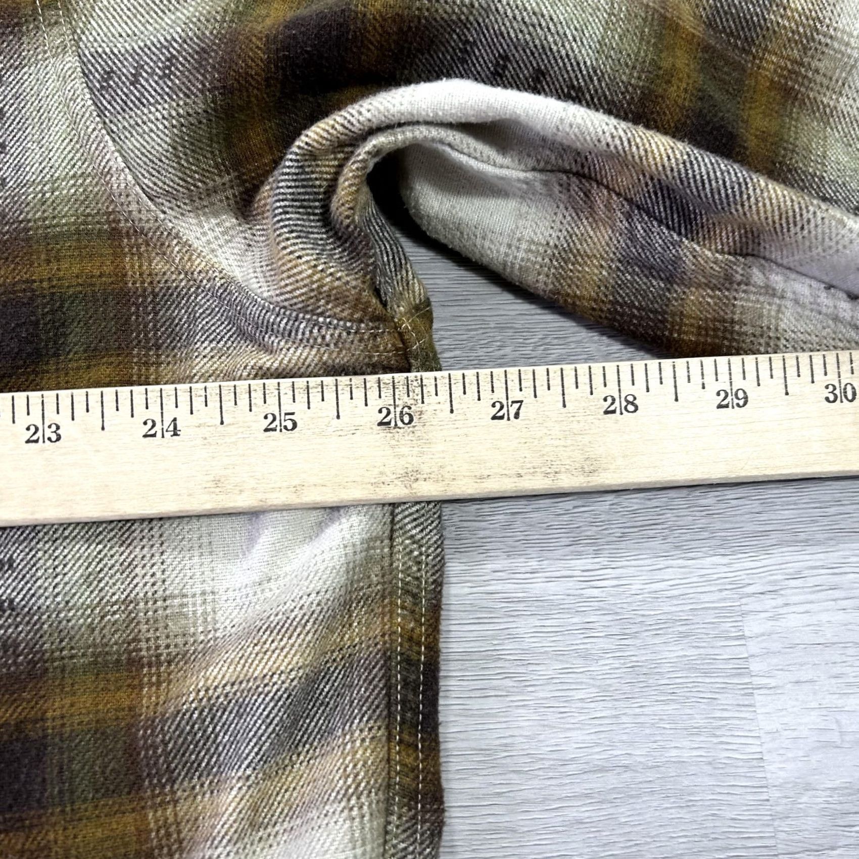 Vintage Cabela's Shirt Mens XLT Brown Plaid Deerskin Chamois Flannel Button Up Size US XL / EU 56 / 4 - 7 Thumbnail