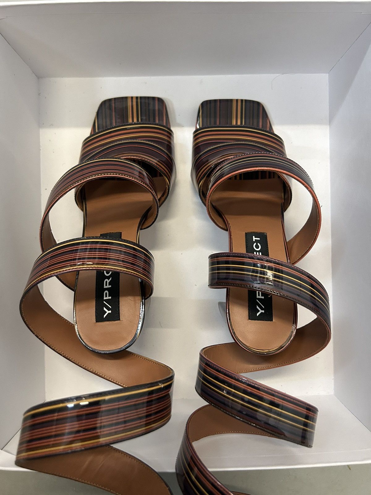 Y/Project Y/PROJECT SPIRAL SANDALS Size US 6 / IT 36 - 2 Thumbnail