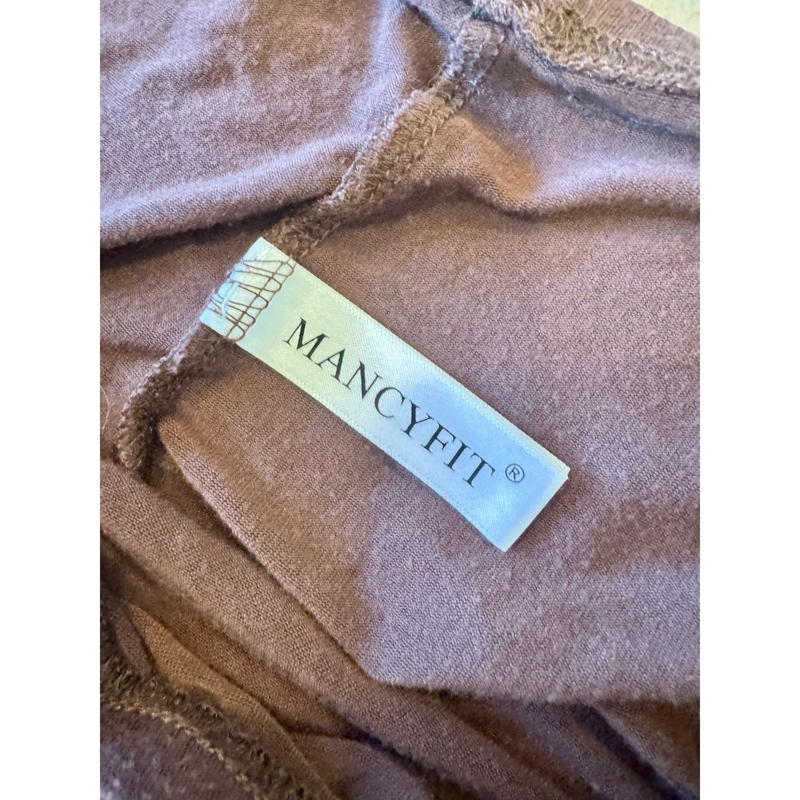 Macys Mancyfit Slip Shorts with Lace | Chocolate Brown | Large Size ONE SIZE - 5 Thumbnail