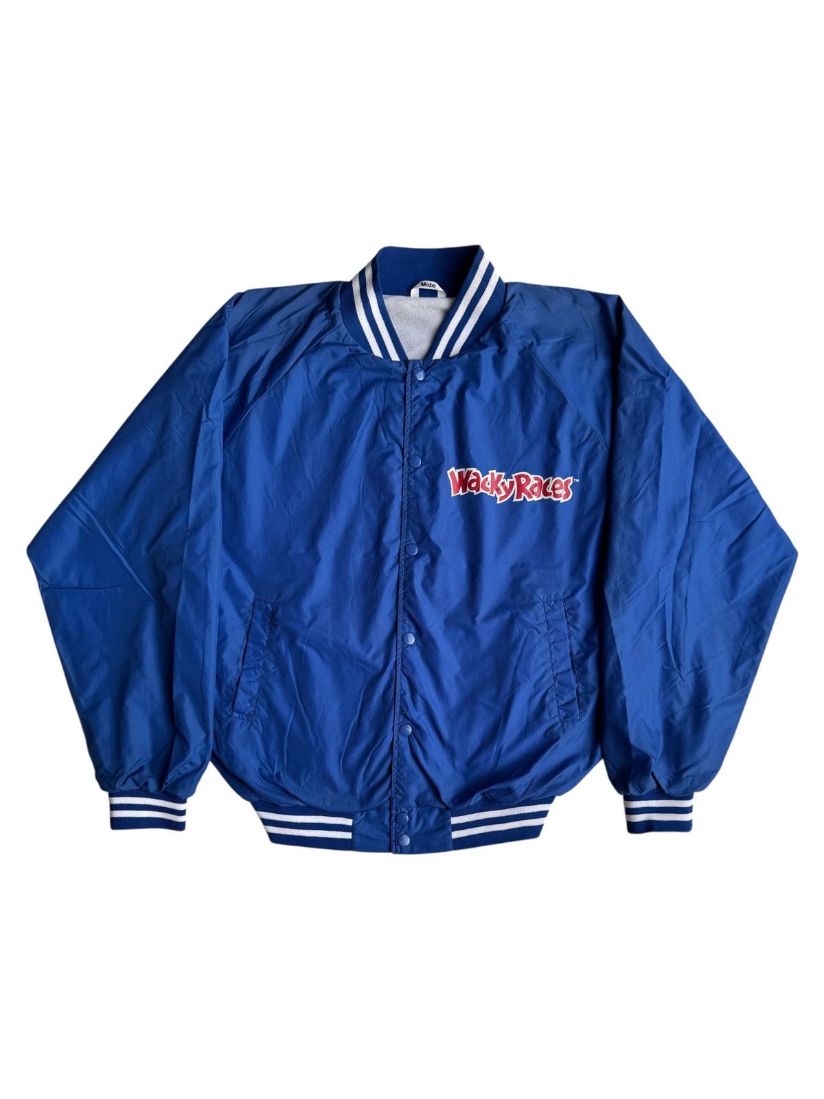 Warner Bros VERY RARE VINTAGE JACKET VARSITY WACKY RACES MUTTLEY MOBIL 1 Size US XL / EU 56 / 4 - 2 Thumbnail