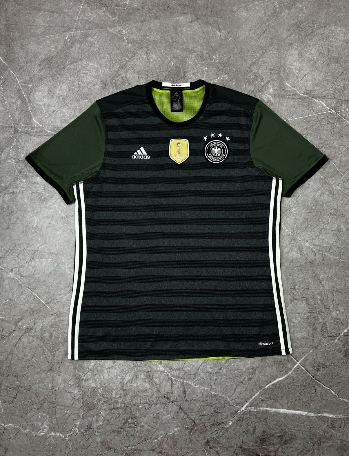 Adidas × Vintage Adidas Germany FIFA 2014 Reversible Soccer Jersey Kit Warmup Size US XL / EU 56 / 4 - 1 Thumbnail