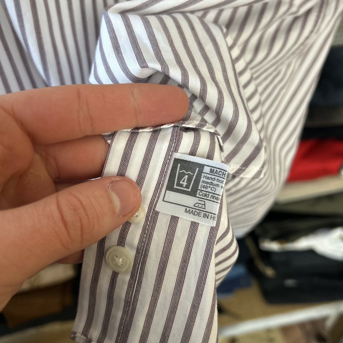Christian Dior Monsieur Luxury Christian Dior Monsieur designer Basic button shirt Size US S / EU 44-46 / 1 - 9 Thumbnail