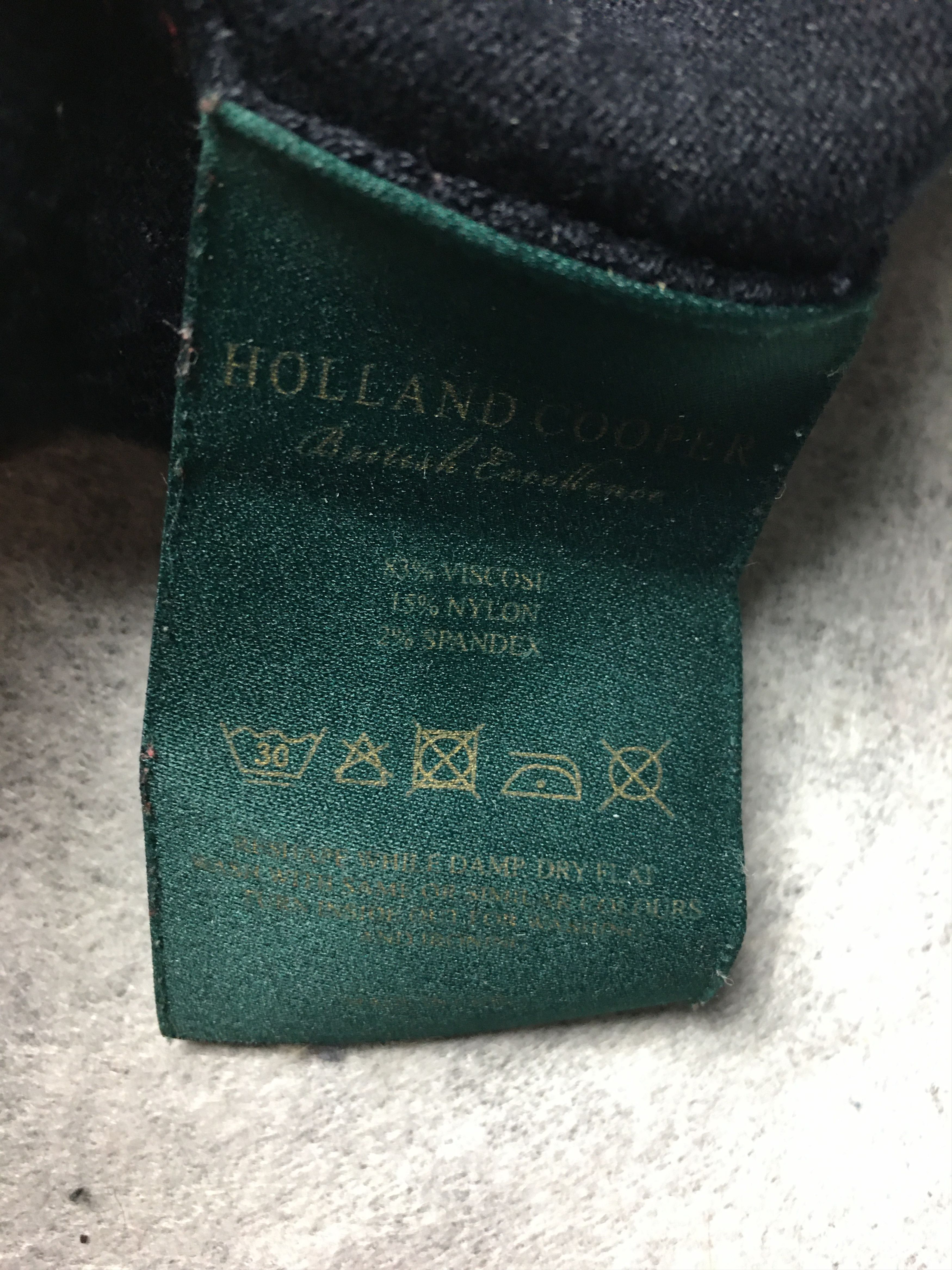 Cooper HOLLAND COOPER Buttoned Roll Neck Black Jumper Sweater Size XS / US 0-2 / IT 36-38 - 11 Thumbnail