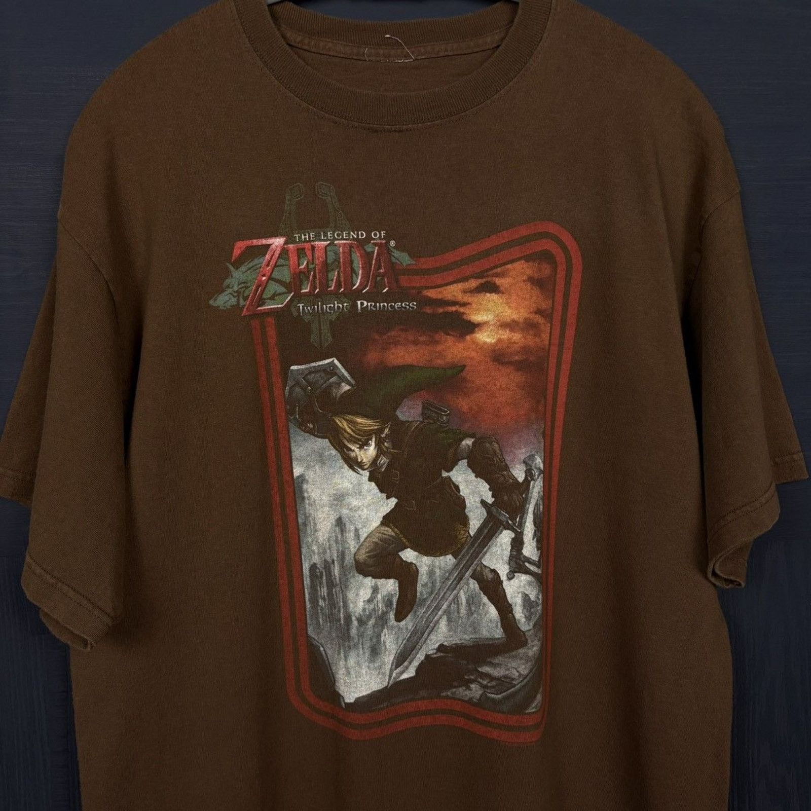 Japanese Brand × Vintage 🗡️LEGEND OF ZELDA Twilight Princess T Size US XL / EU 56 / 4 - 1 Thumbnail