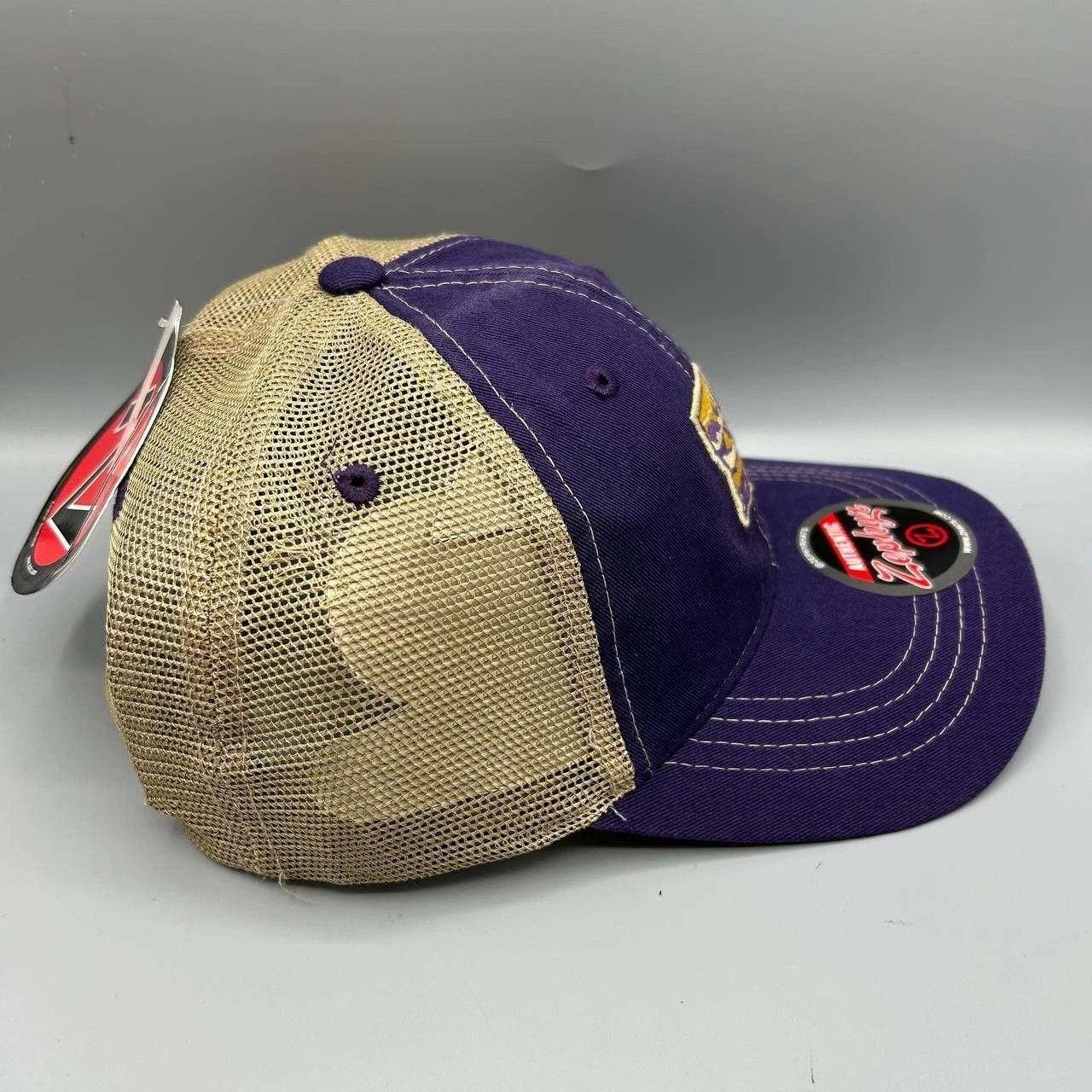 Zephyr Vintage LSU Tigers Trucker Hat Men NCAA NCAA Snap Back Size ONE SIZE - 4 Thumbnail