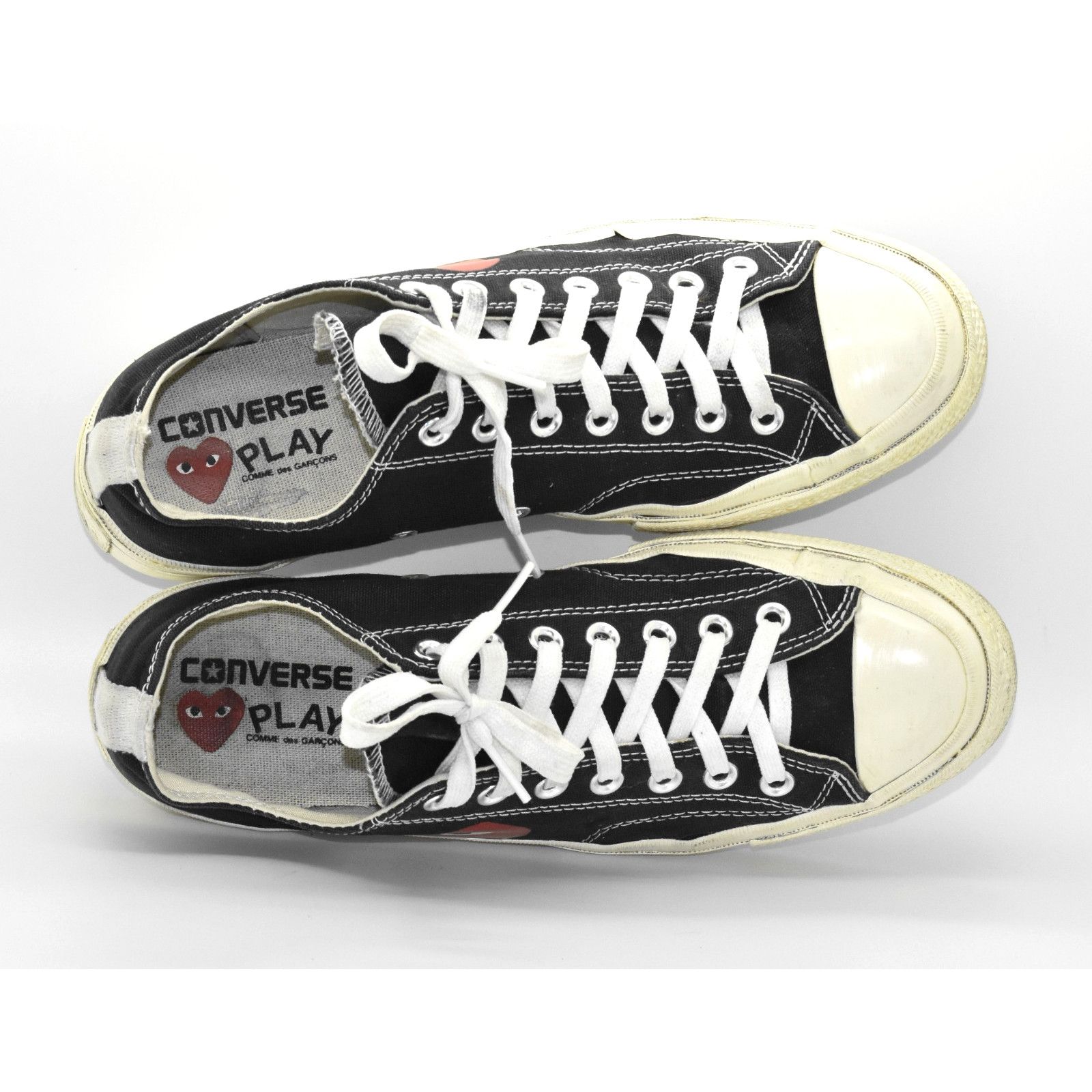 Converse CONVERSE PLAY X COMME DES GARCONS Chuck 70 Canvas Shoes Sz 9 Size US 9 / EU 42 - 4 Thumbnail