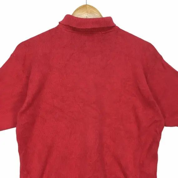 Polo Ralph Lauren Vtg 90' POLO RALPH LAUREN Small Pony Red Knitwear Sweater Size US L / EU 52-54 / 3 - 6 Thumbnail