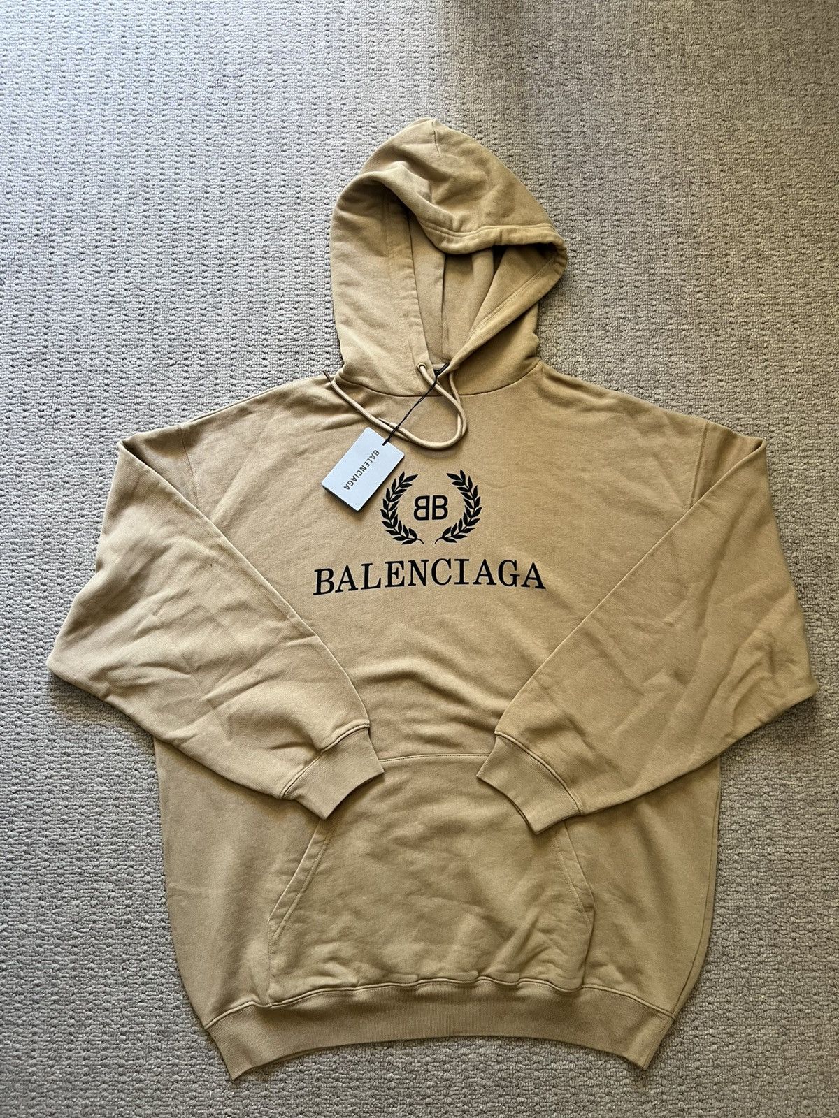 Balenciaga Balenciaga Logo Hoodie Size US L / EU 52-54 / 3 - 1 Thumbnail