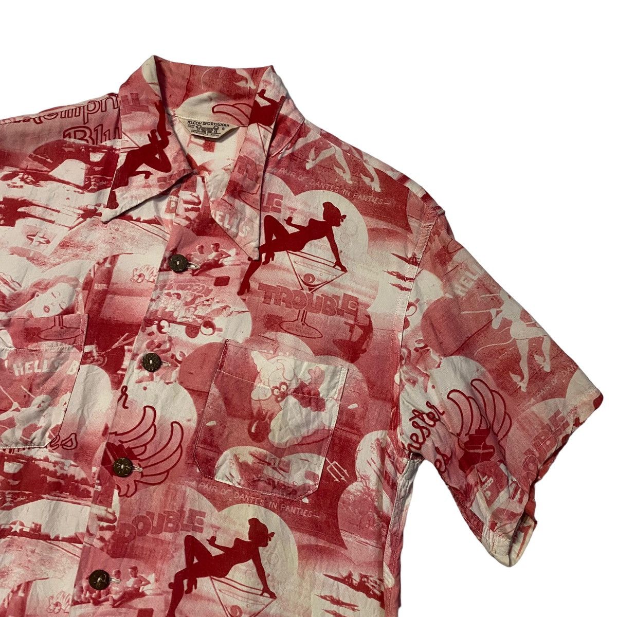 The Real McCoy's Vintage The Real Mccoys Hawaiian Shirt Size US S / EU 44-46 / 1 - 2 Thumbnail