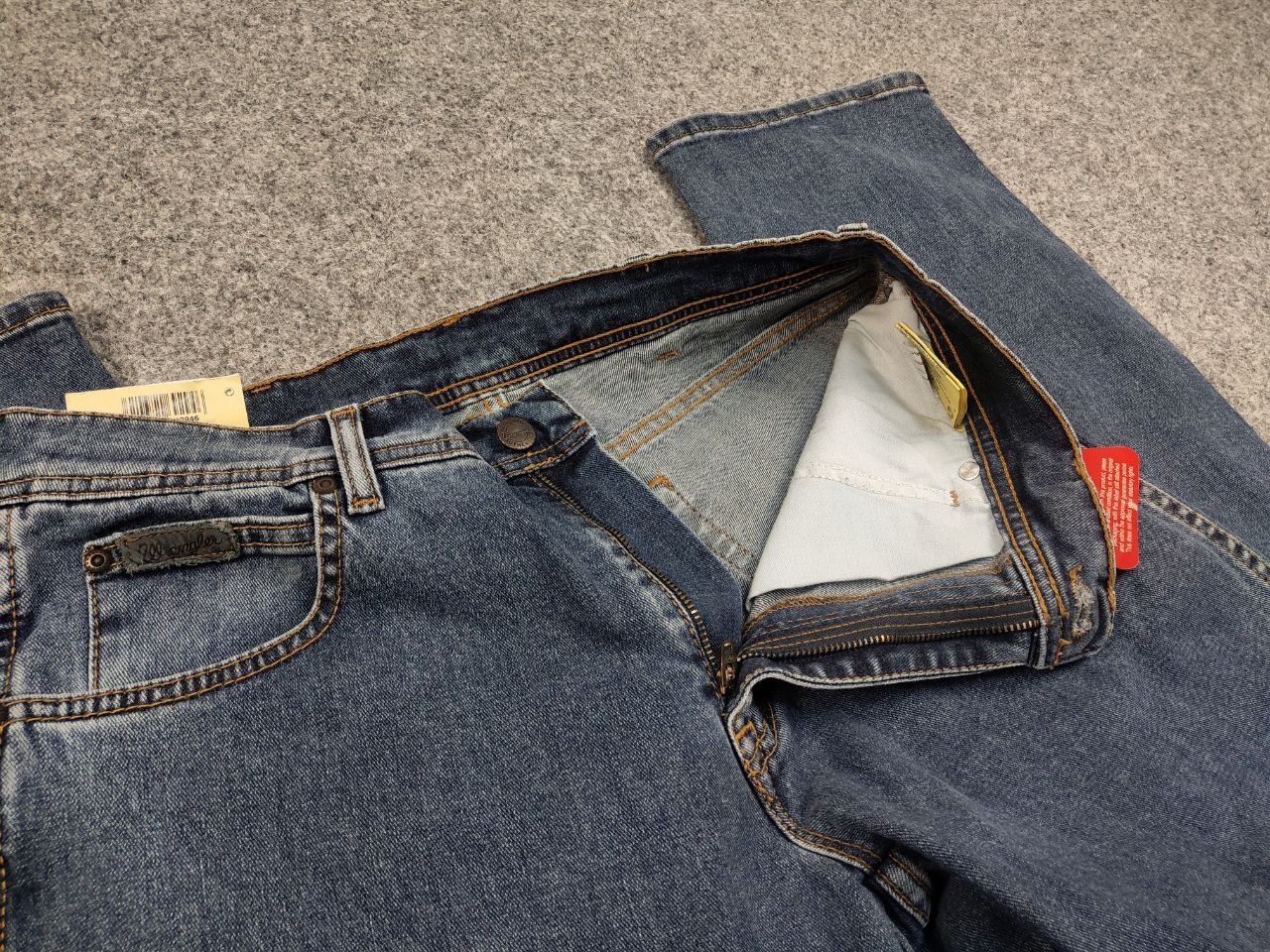Wrangler Vintage Wrangler regular straight Stonewash Denim Jeans Size US 32 / EU 48 - 8 Thumbnail