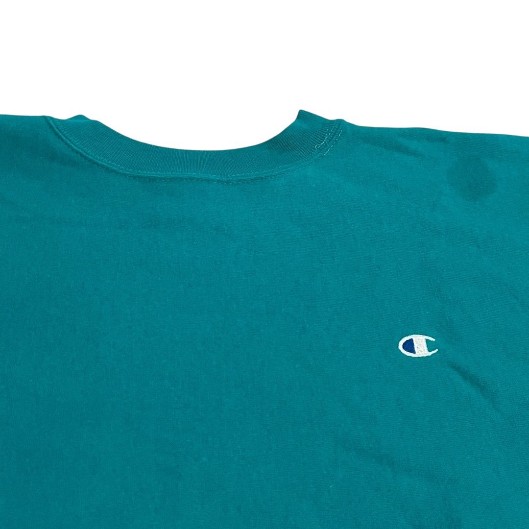Champion × Vintage VINTAGE 1990s Champion Reverse Weave Blank Size US XL / EU 56 / 4 - 2 Thumbnail
