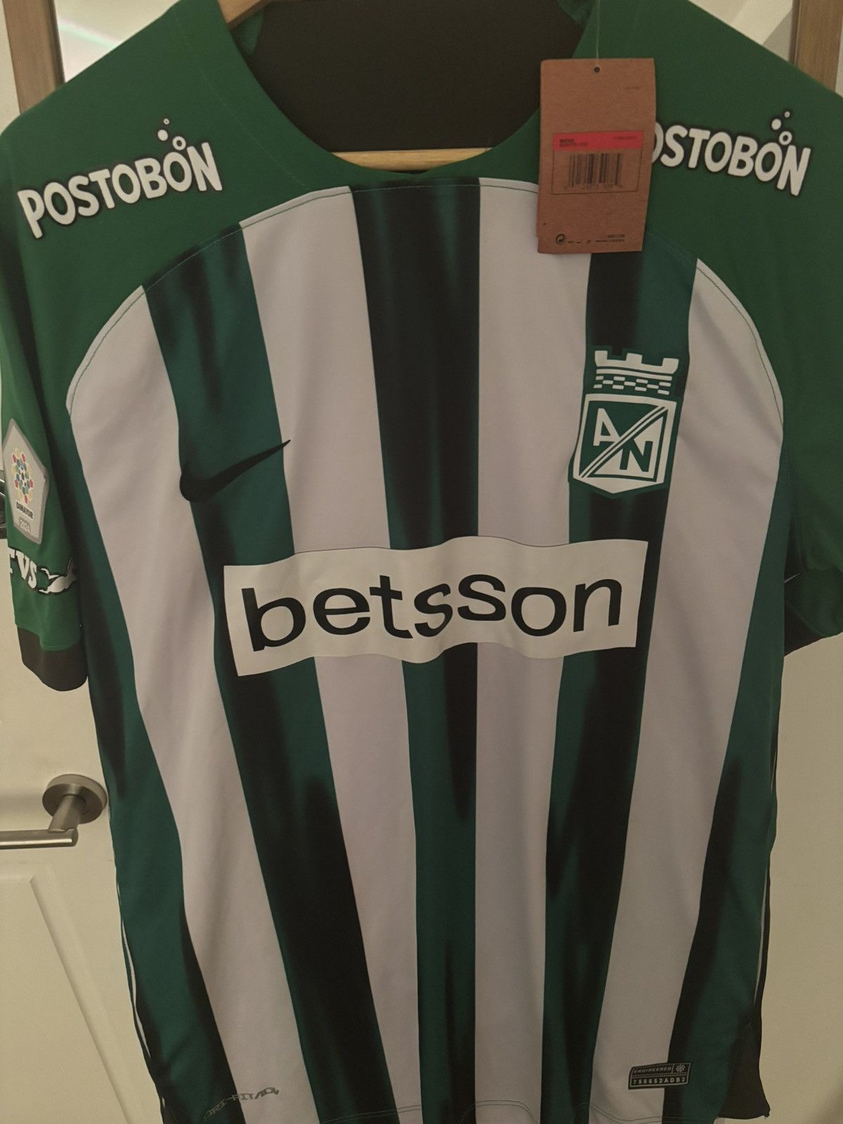 Nike Atlético Nacional 2024 home kit Football Jersey Size US M / EU 48-50 / 2 - 1 Thumbnail