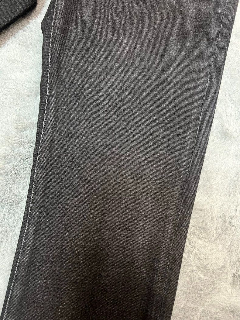 Saint Laurent Paris saint Laurent paris16 Spring/Summer Fringed Raw Edge Black Size US 31 - 5 Thumbnail