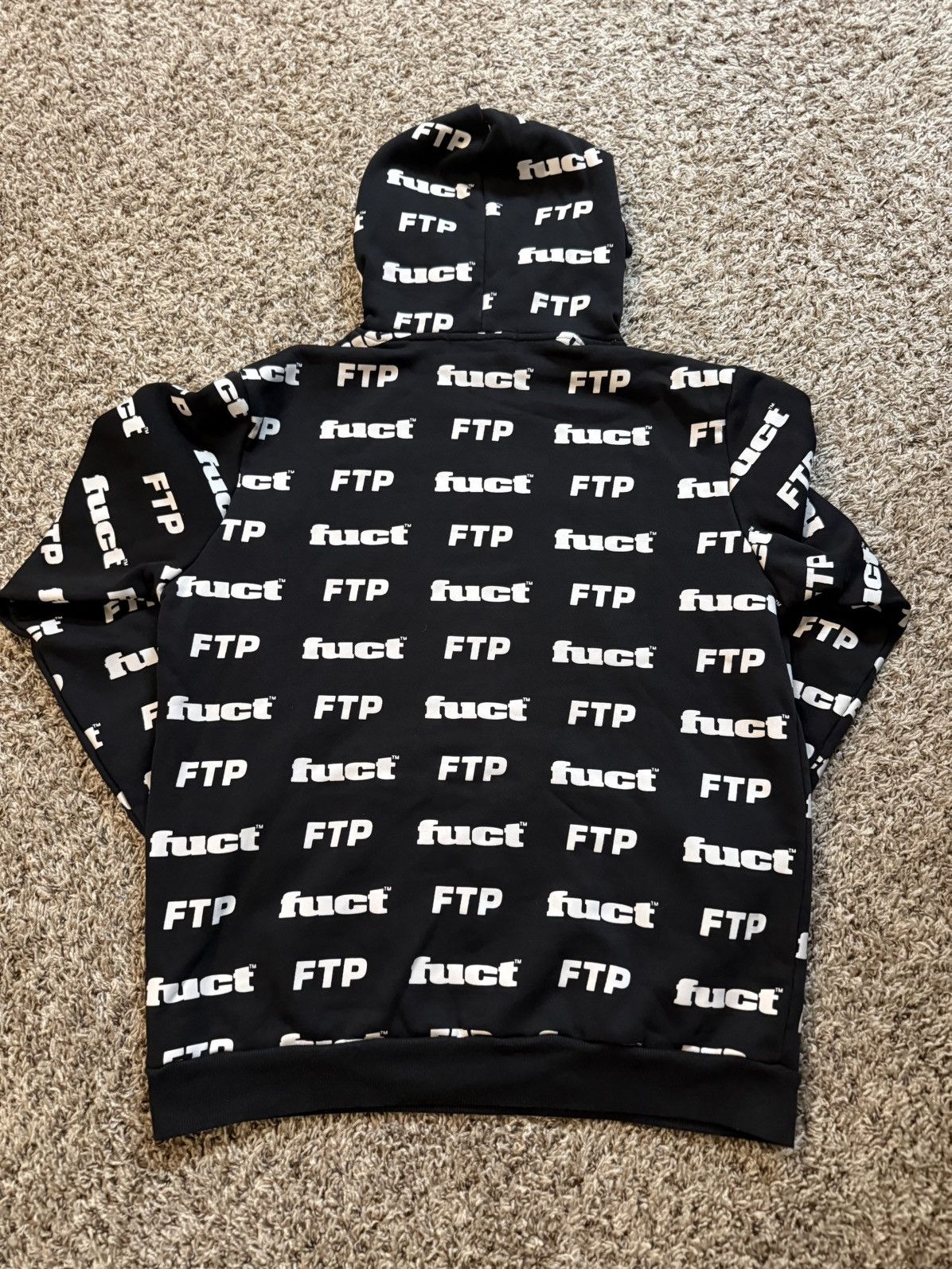 Fuck The Population FTP FUCT ALL OVER HOODIE LARGE Size US L / EU 52-54 / 3 - 4 Thumbnail