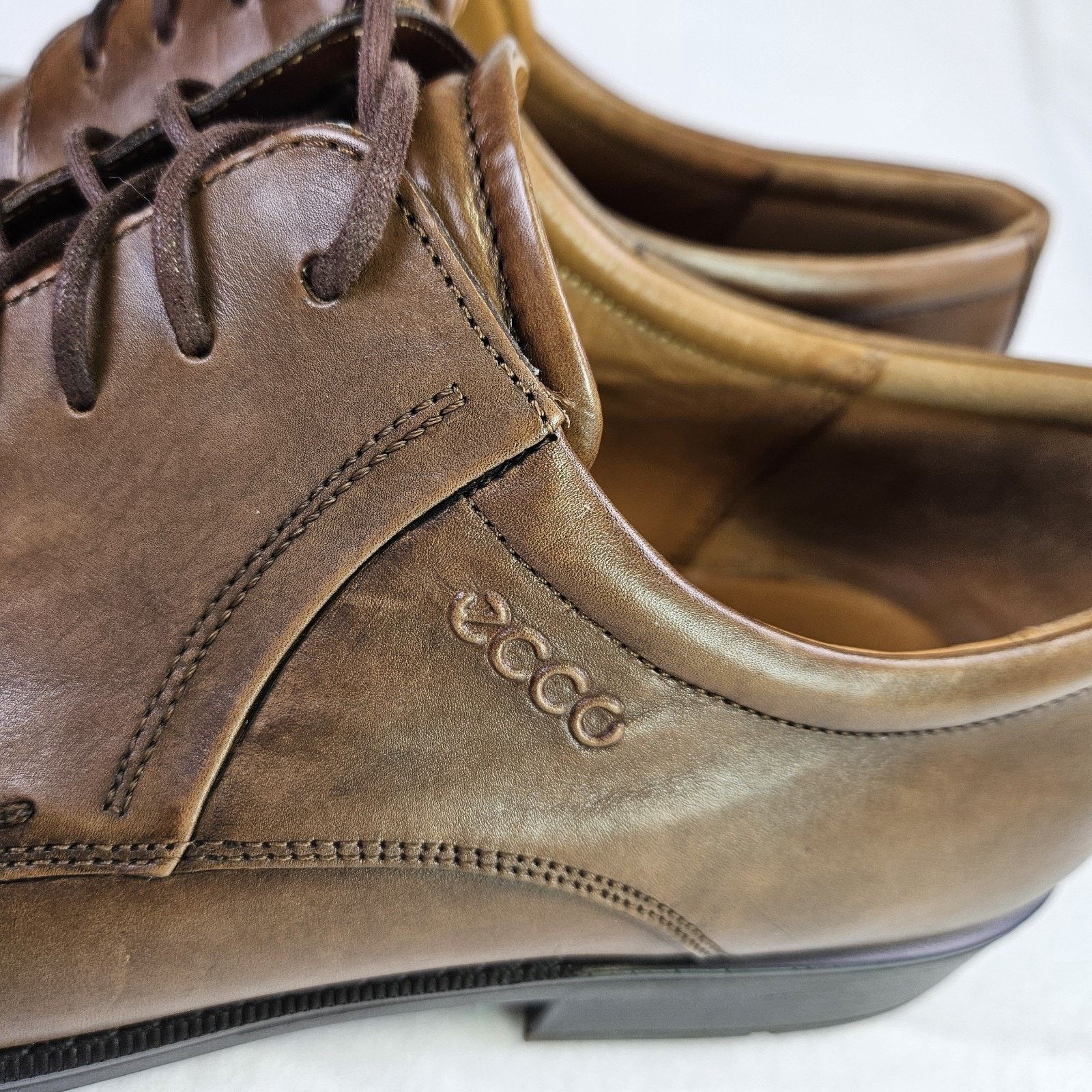 Ecco ECCO Vitrus ll Oxford Leather Shos Size US 14 / EU 47 - 9 Thumbnail