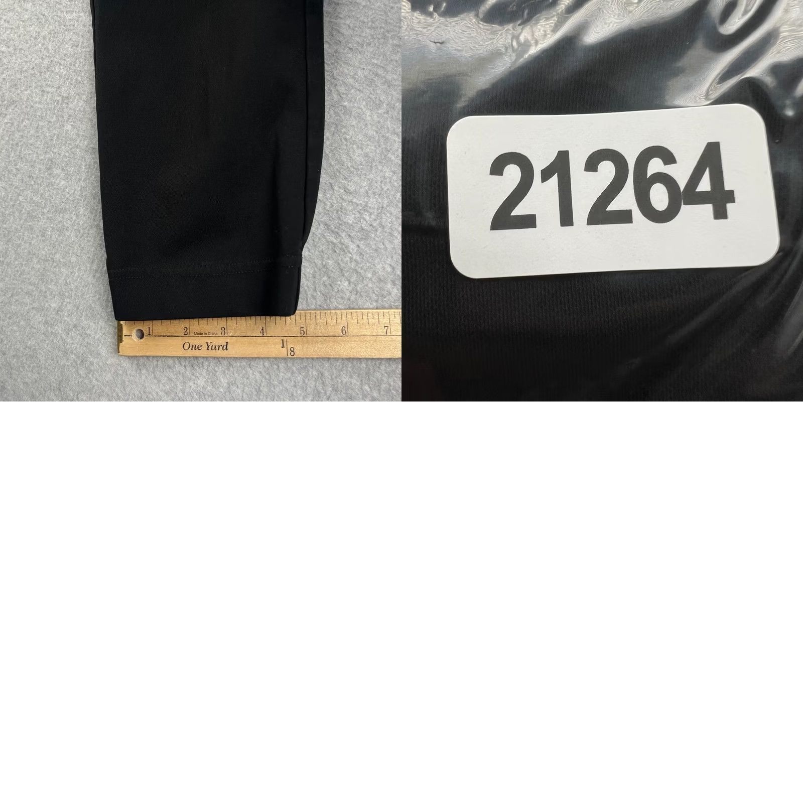 Vintage BYLT Everyday Jogger Pants Slim Fit Stretch Performance 38x28 Mens Black Golf Pants Slim Fit Stretch Mens 38 Black jogger pants Size US 38 / EU 54 - 8 Thumbnail