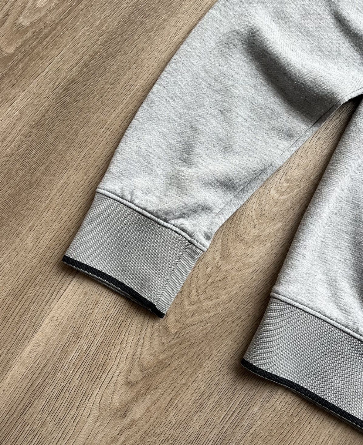 Armani × Armani Exchange Armani Exchange Big Logo Gray Sweatshirt Size US M / EU 48-50 / 2 - 2 Thumbnail
