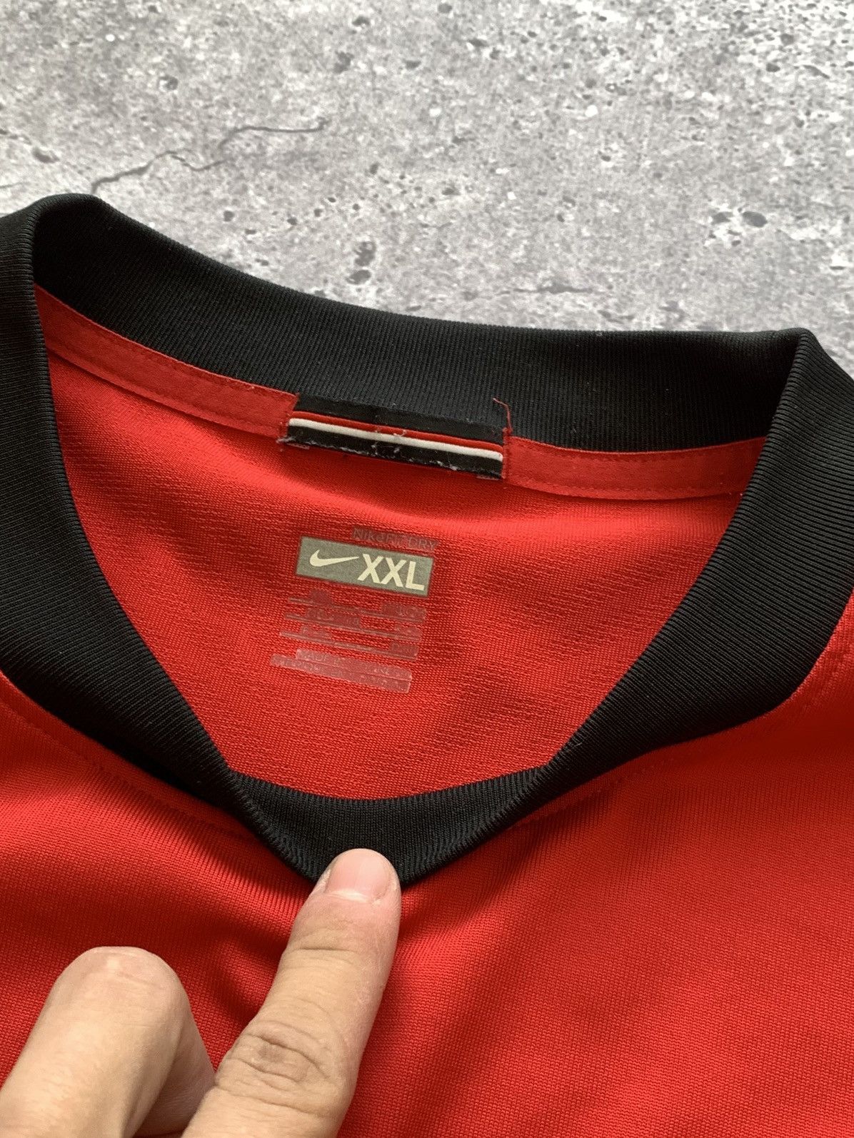Nike 🔥NIKE MANCHESTER UNITED 2009/2010 HOME SOCCER JERSEY Size US XXL / EU 58 / 5 - 9 Thumbnail