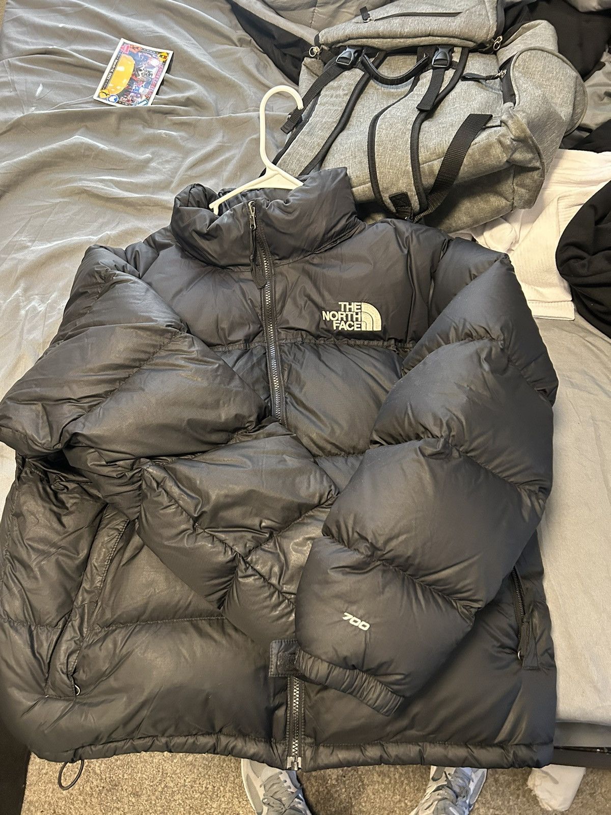 image of The North Face North Face Bubble Coat in Black, Men's (Size XL)