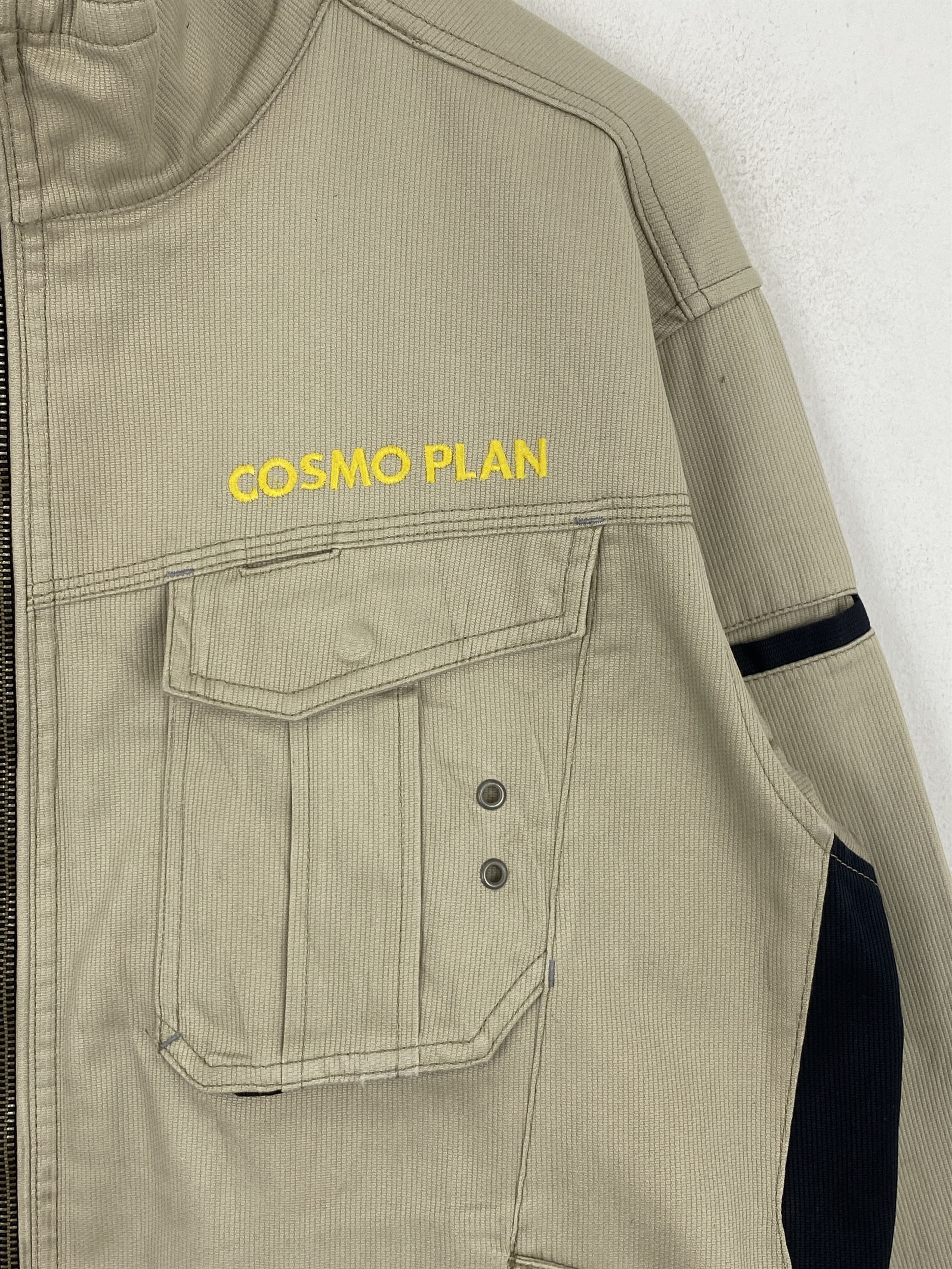 Japanese Brand Vintage Japanese Brand Cosmo Plan Workers Denim Jacket J1900 Size US XXL / EU 58 / 5 - 8 Thumbnail