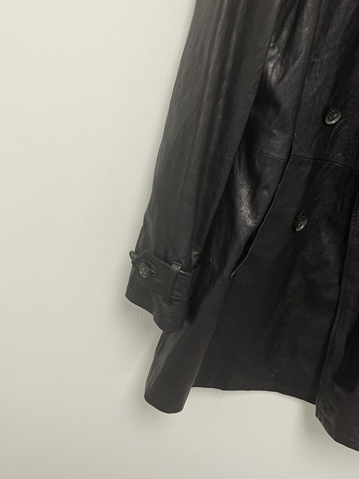 John Varvatos Leather trench coat. 48 Size US M / EU 48-50 / 2 - 10 Thumbnail