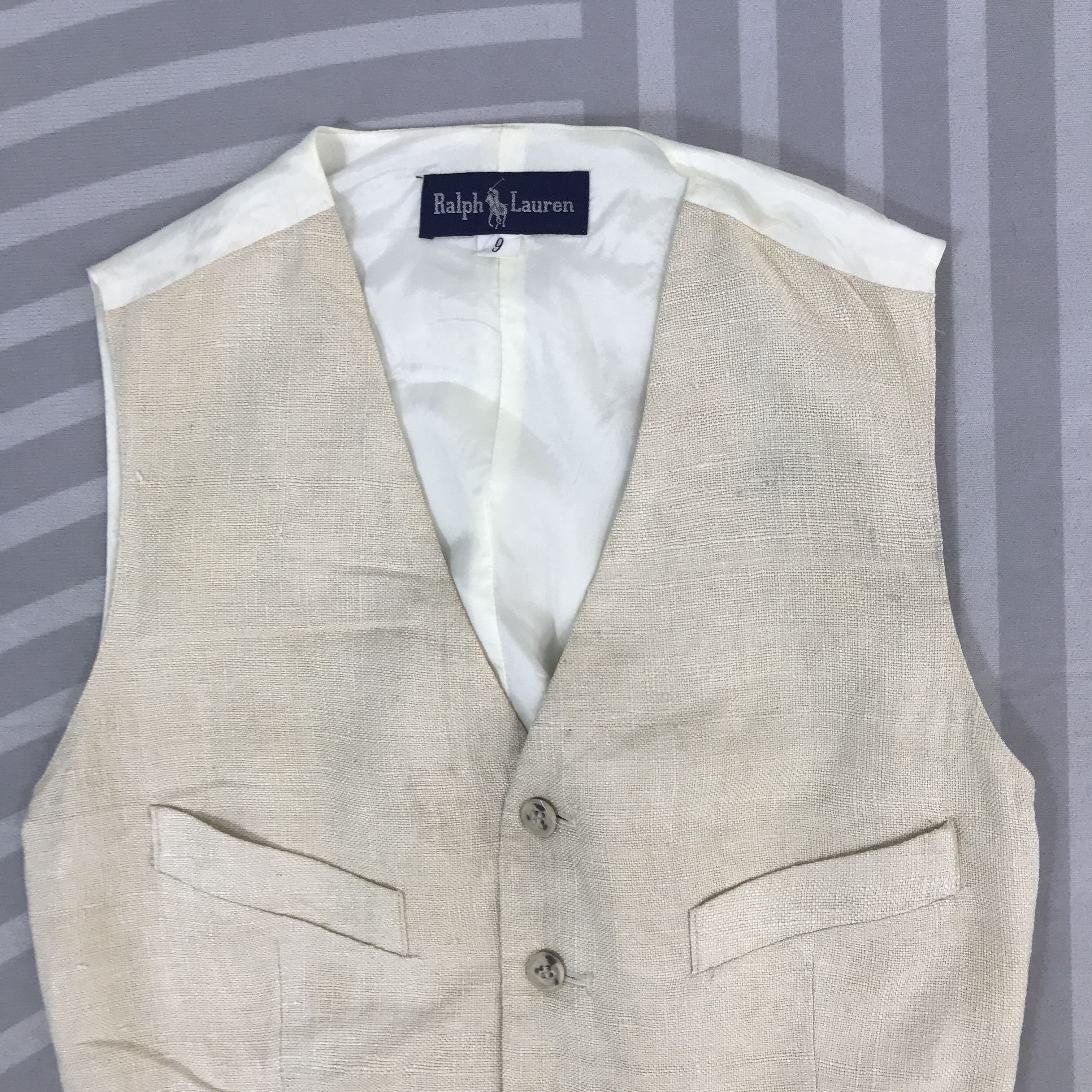 Polo Ralph Lauren × Vintage Vintage Ralph Lauren Vest classic design Size US XS / EU 42 / 0 - 2 Thumbnail