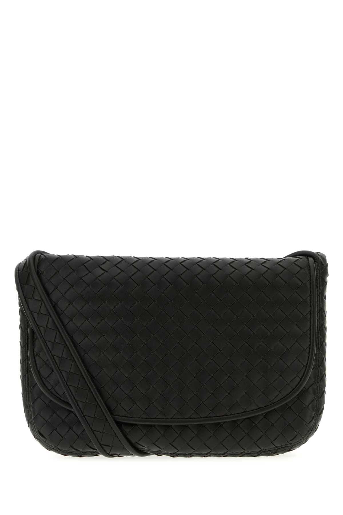 Bottega Veneta Black Leather Crossbody Bag Size ONE SIZE - 1 Thumbnail